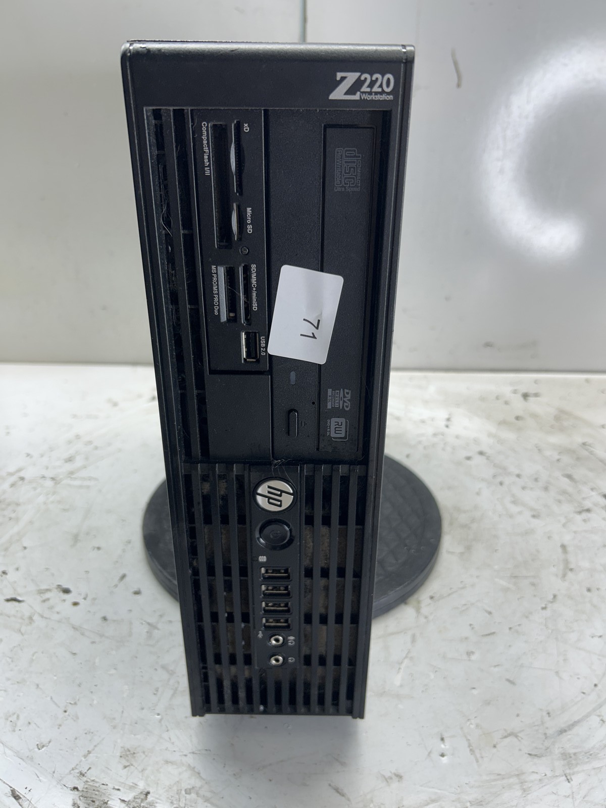 HP Z220 SFF Workstation Intel Core i3-3220 3.30GHz 4GB NO HDD