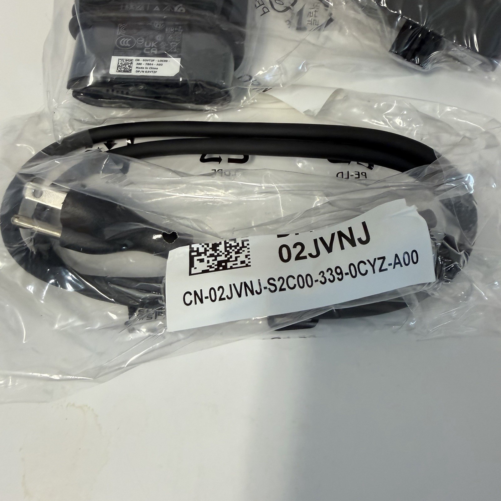 Dell Original 65W Slim 7.4mm Power Adapter with Power Cable 332-1831