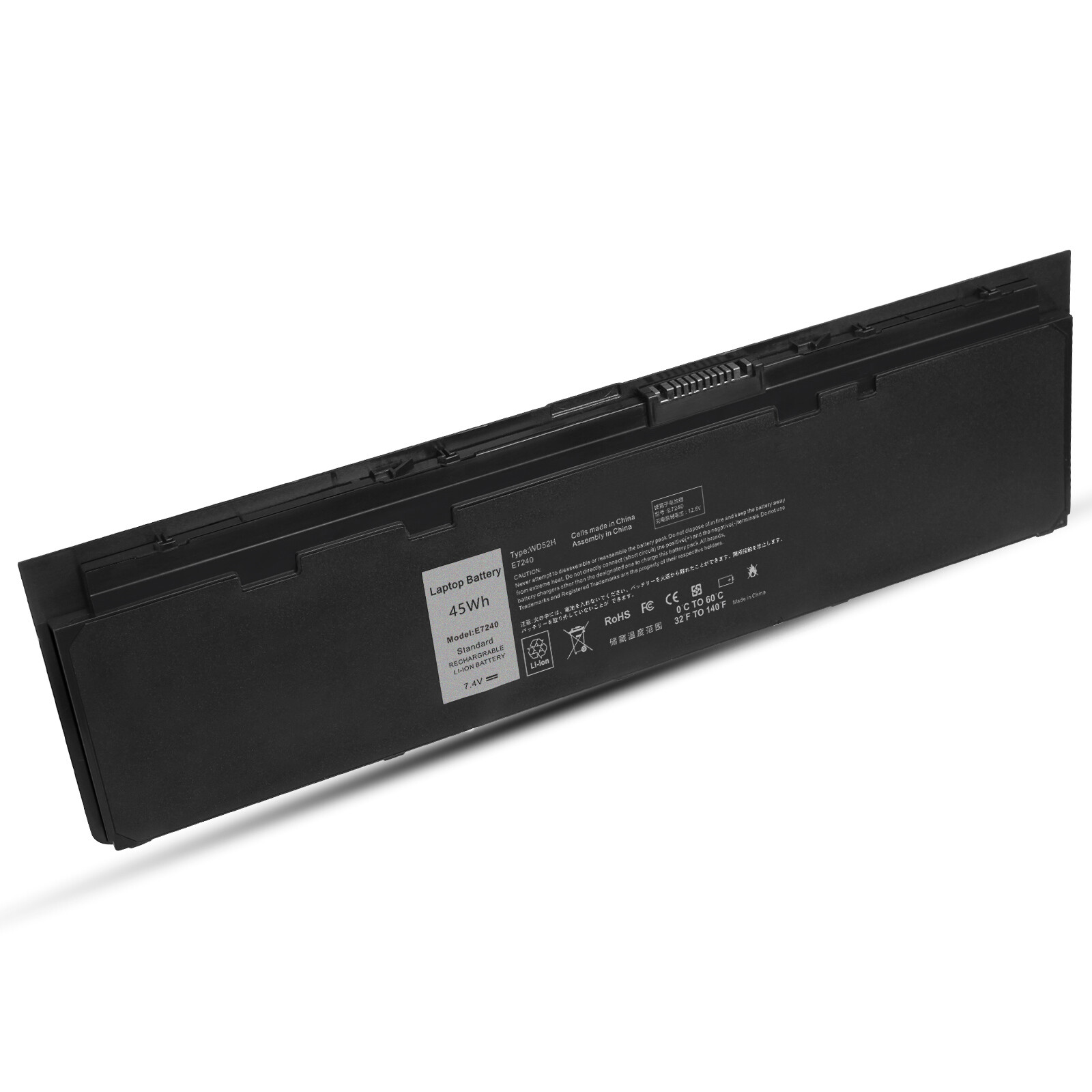 45Wh Battery for Dell Latitude E7240 E7250 Ultrabook GVD76 WD52H KWFFN 451-BBFY