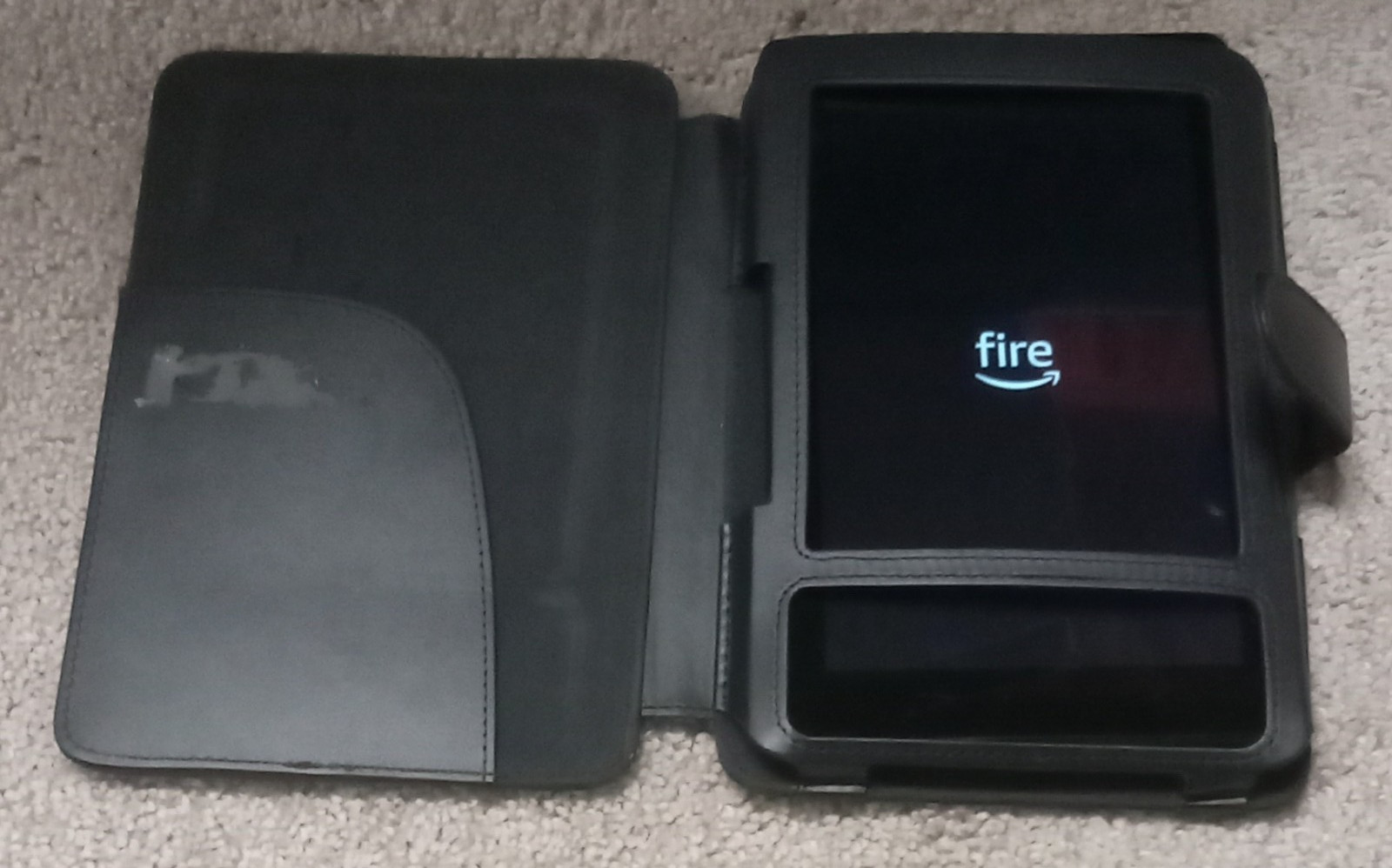 Amazon Kindle Fire 7 Bundle, 12GB Black M8S26G w/Case & USB Cable, Tested