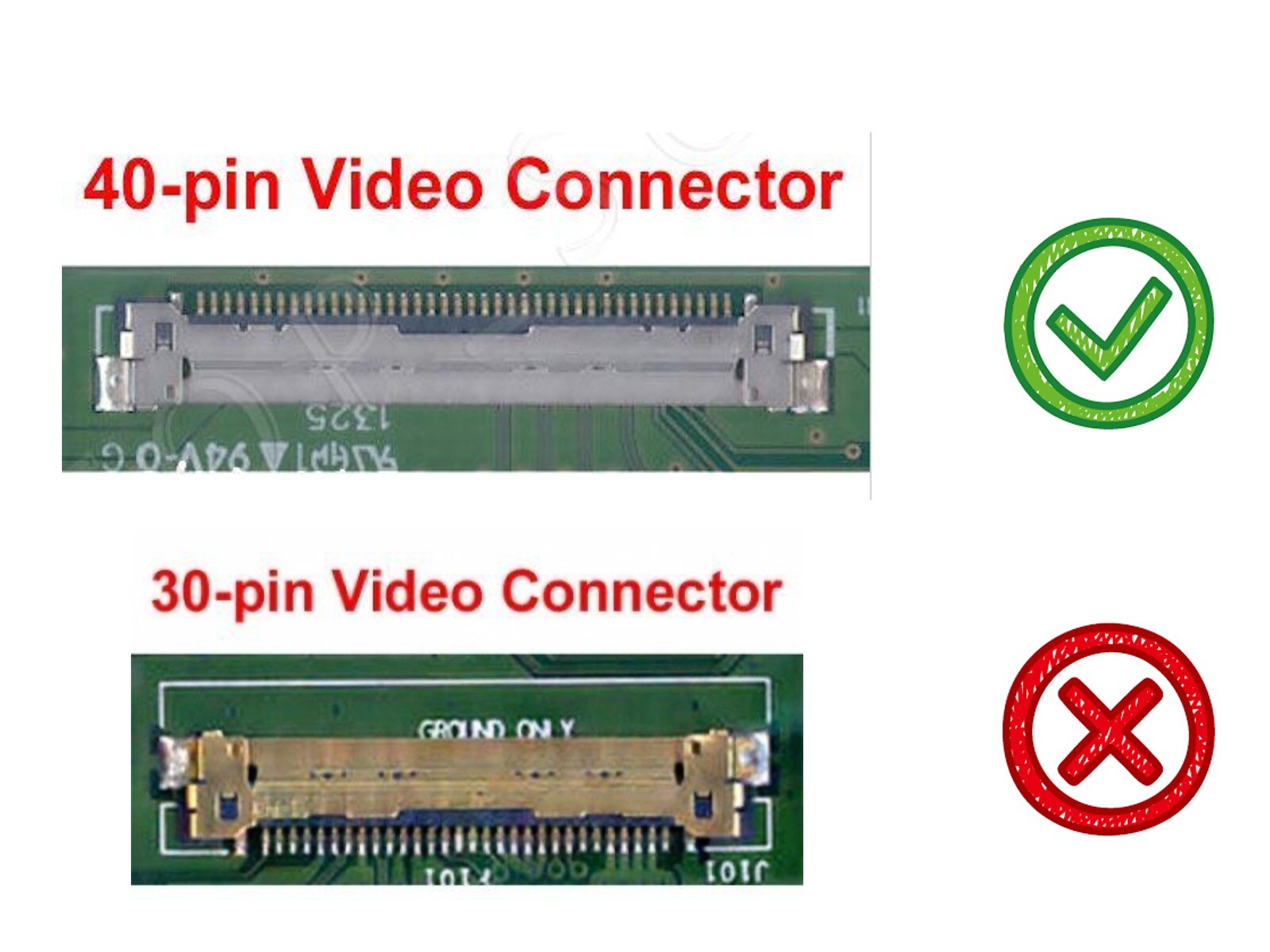 For HP Chromebook X360 14A-CA0130WM 14A-CA0190WM LCD Display Touch Screen 40pins