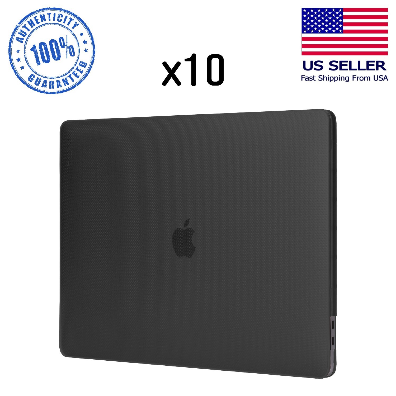 Lot of 10 New Incase Hardshell Case for 16″ MacBook Pro Black INMB200679-BLK