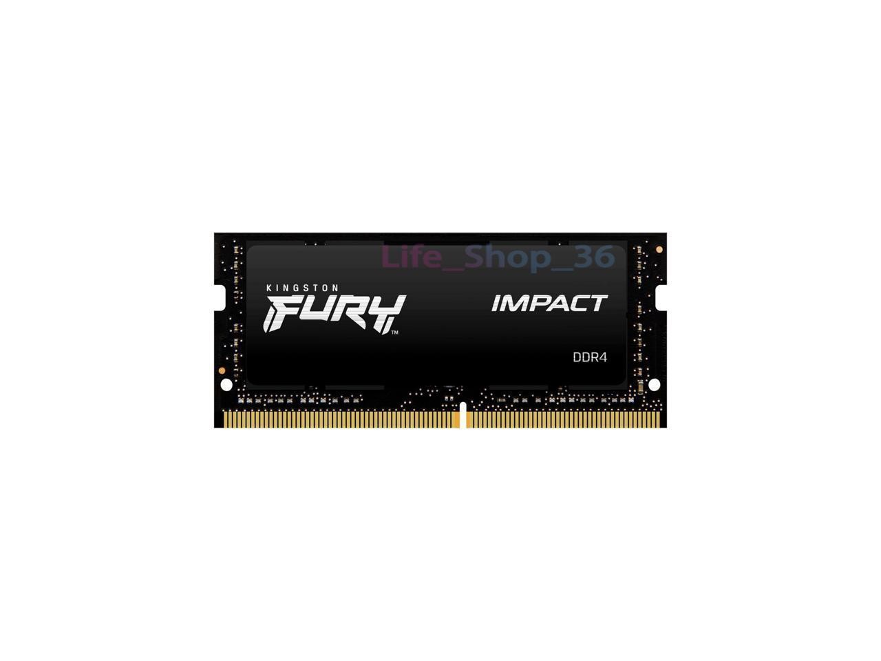 FURY IMACT 16GB 32GB DDR4 2133 2400 2666 3200 MHz Laptop Memory SO-DIMM 260-Pin