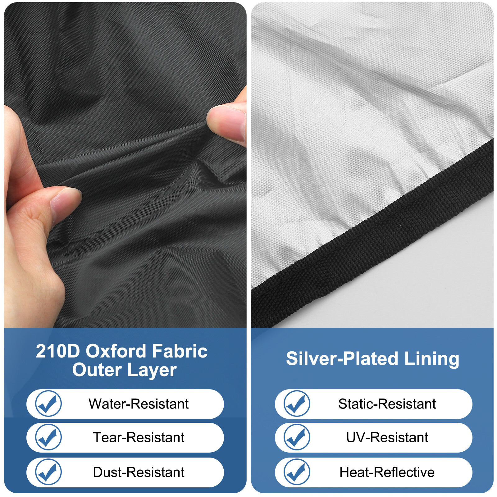 2 PCS Printer Dust Cover Set for Canon HP Water & Dust Resistant, 18.1x15x8.3in