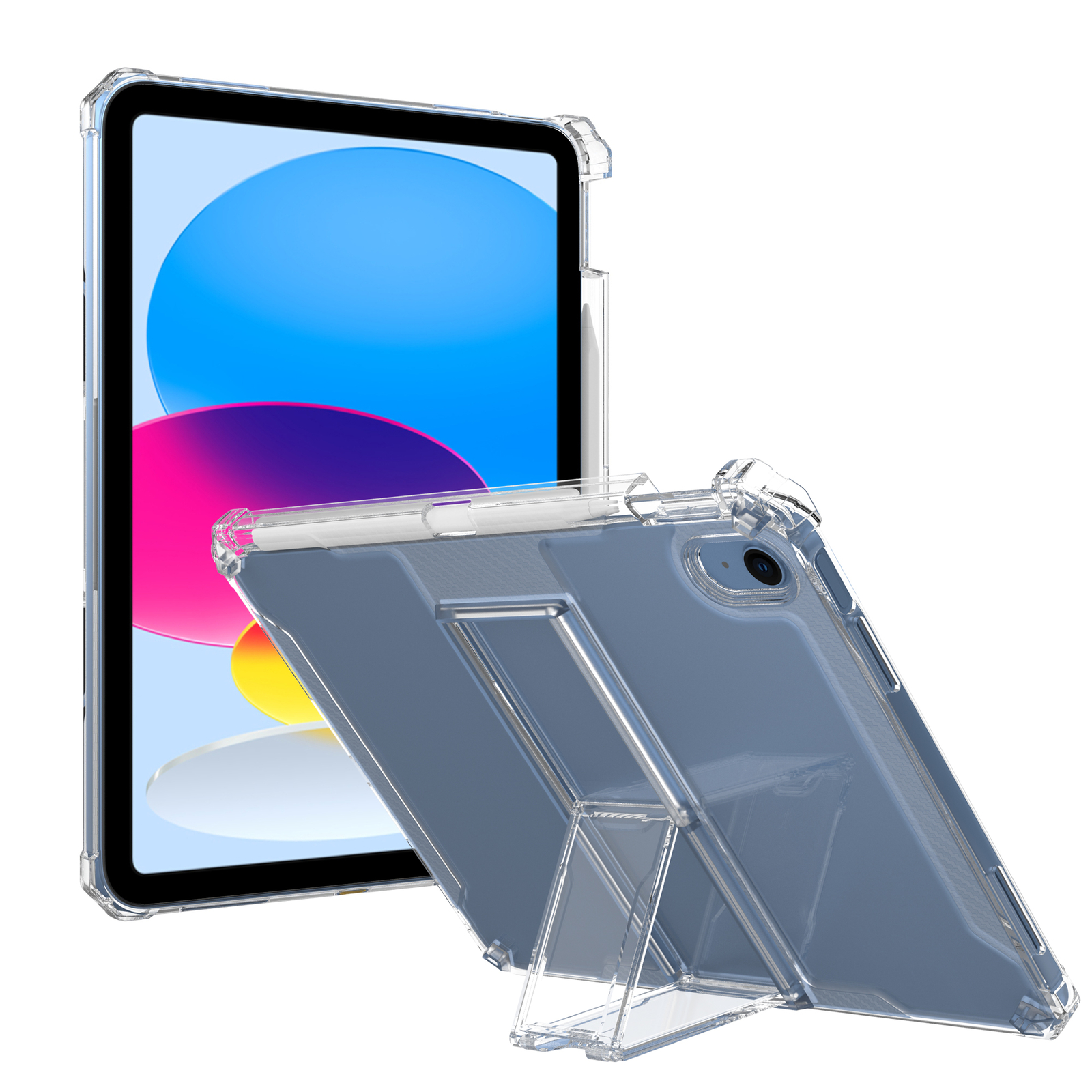 Shockproof Back Stand Case Cover For iPad 5th 6th 7th 8th 9th Generation 10.2″