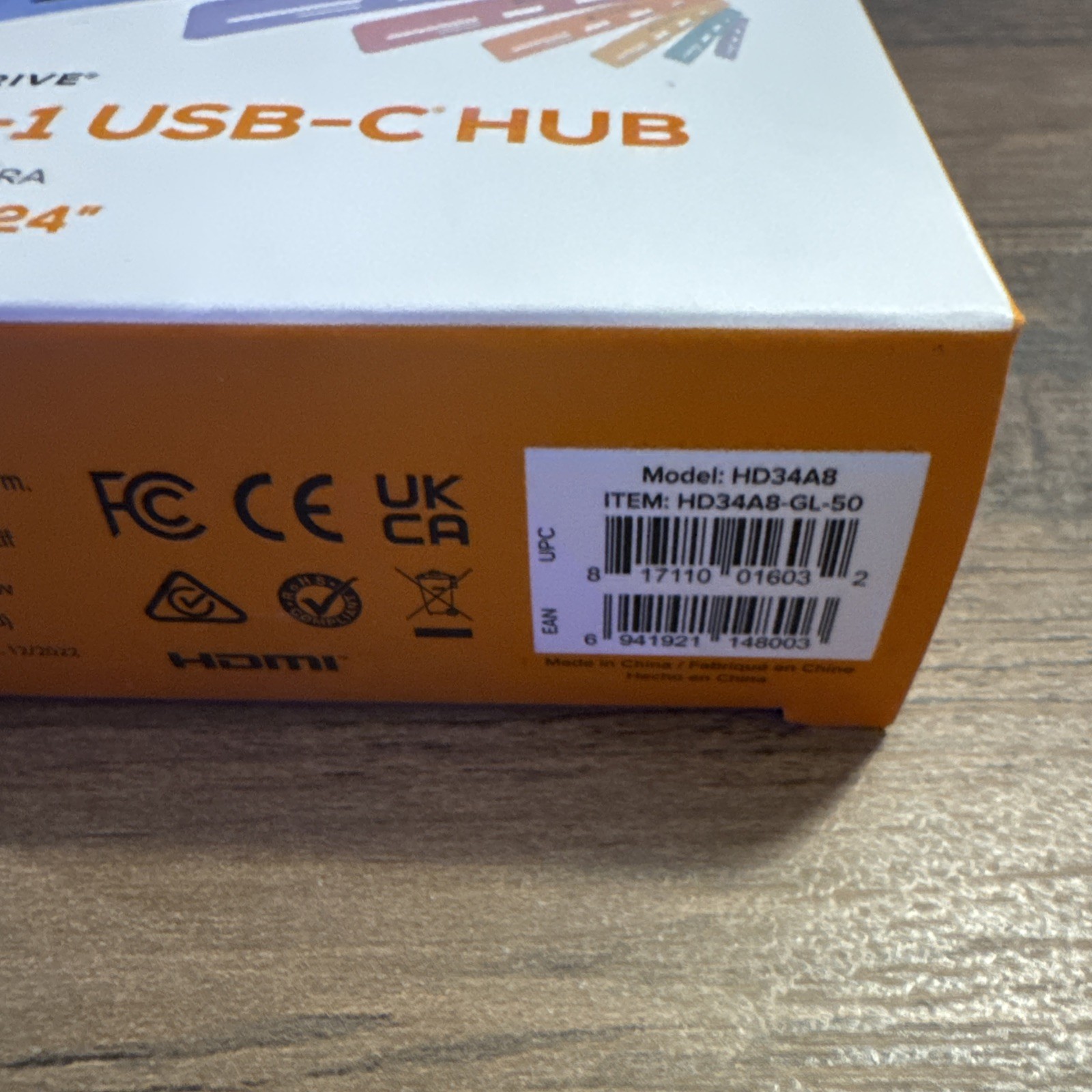 Hyper HyperDrive 6 in 1 USB C Hub Adapter HDMI For 2021 iMac BRAND NEW
