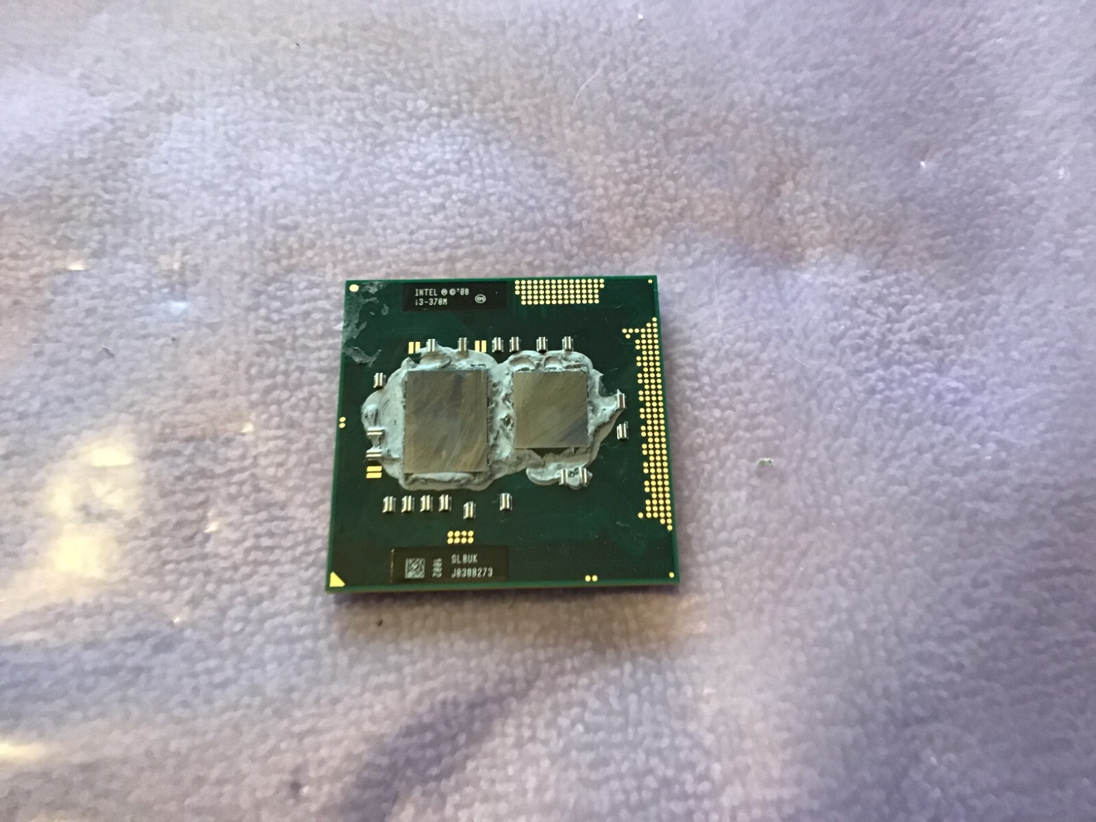SLBUK GENUINE INTEL CORE i3-370M LAPTOP CPU 2.4 GHz SOCKET G1