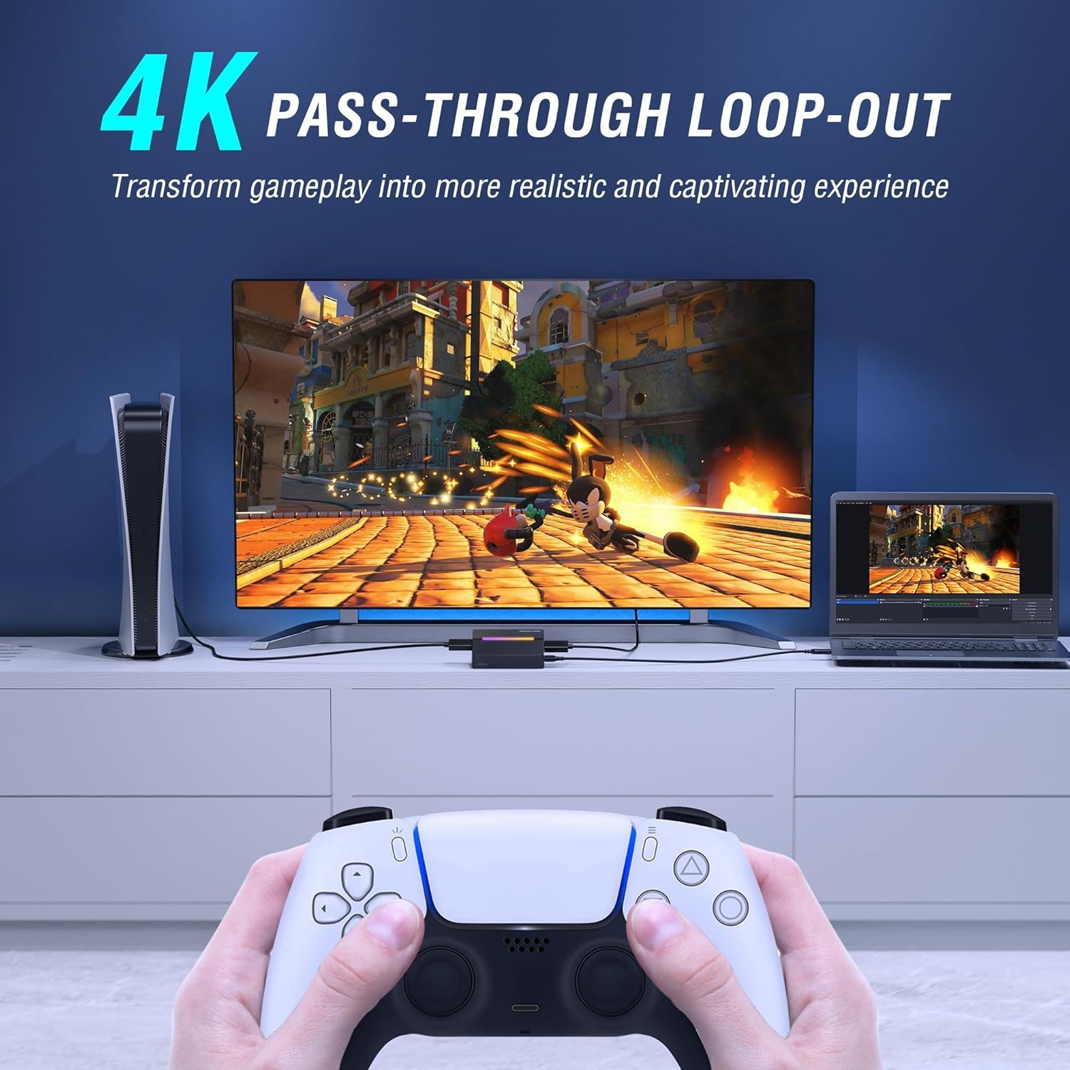 Fifine AmpliGame Video Capture Card v3