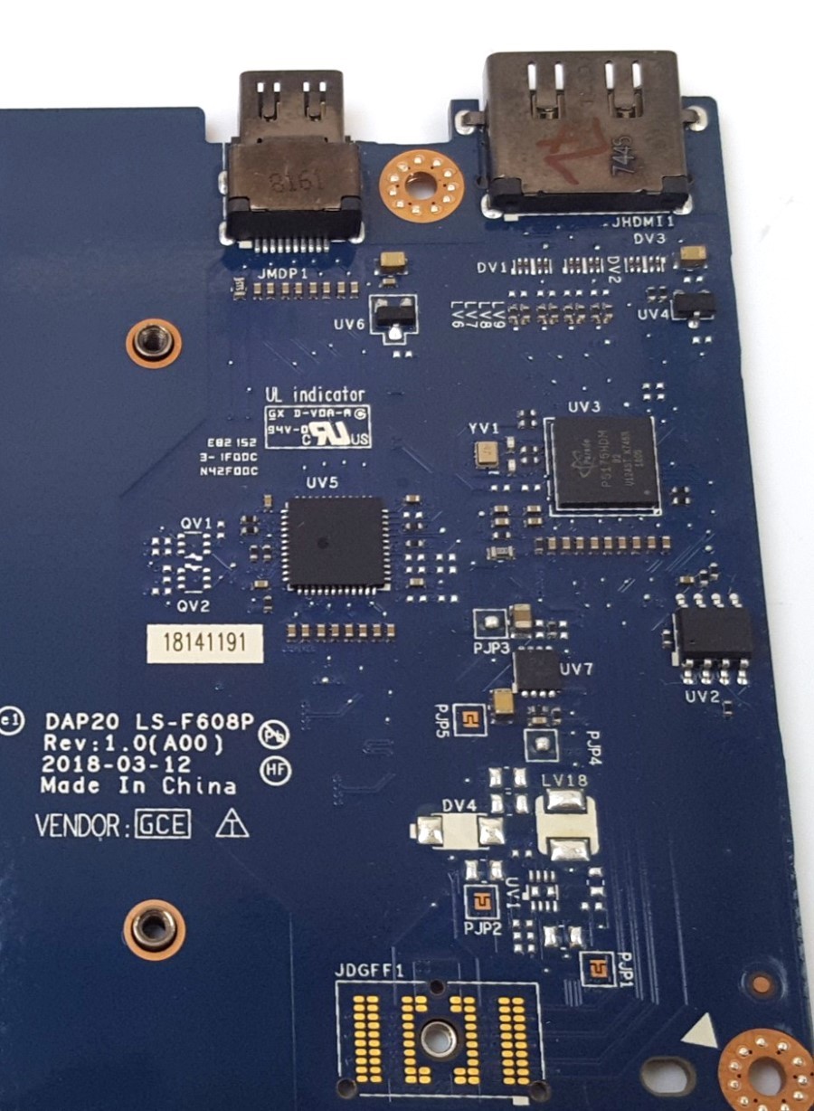 Dell Precision 7730 Intel Uhd Graphics 630 Video Card LS-F608P 0057F 00057F