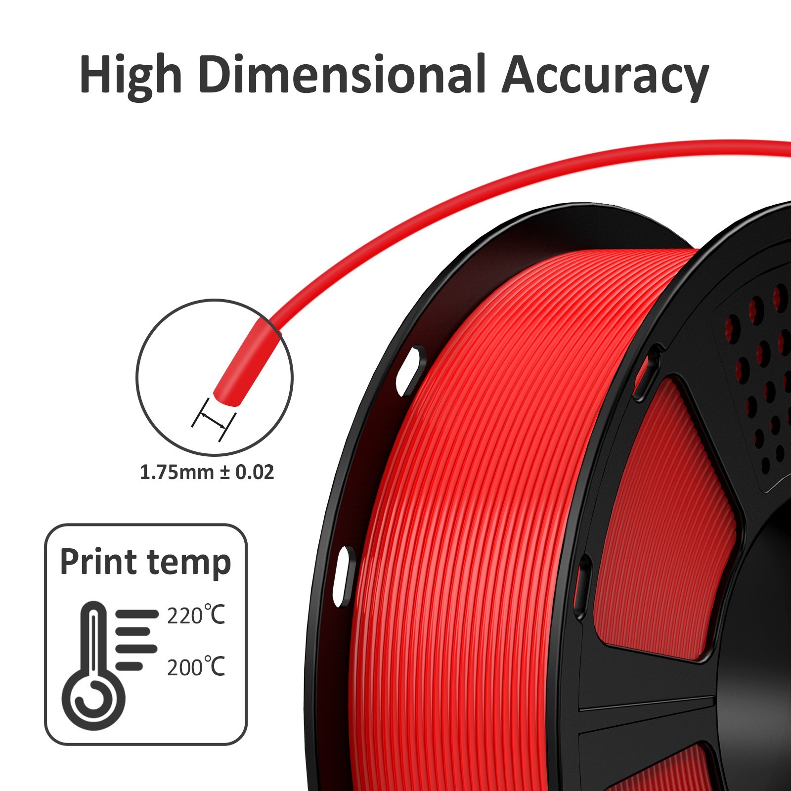 【Buy 6 Get 4 Free!Add 10】GEEETECH 3D Printer Filaments PLA /ABS+/PETG/TPU 1.75mm