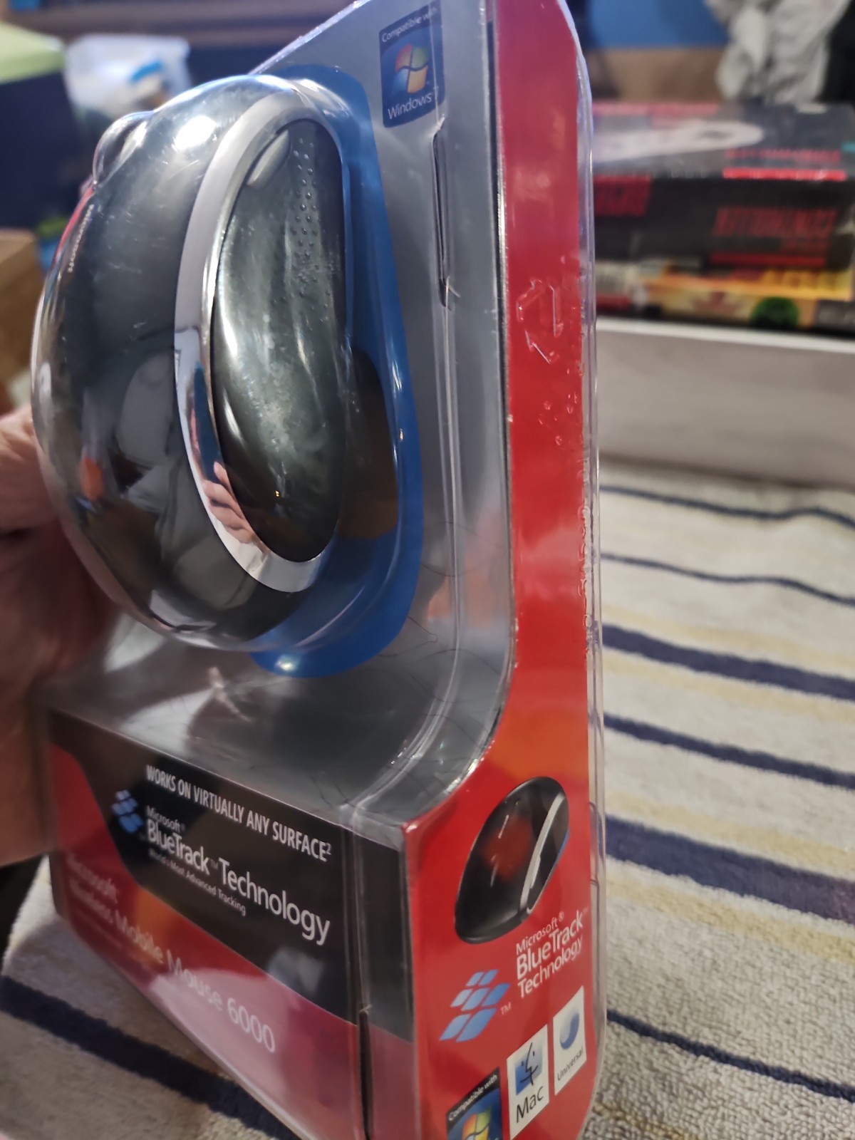 Microsoft Wireless Mobile Mouse 6000 w/BlueTrack 1383 1384 NEW/SEALED