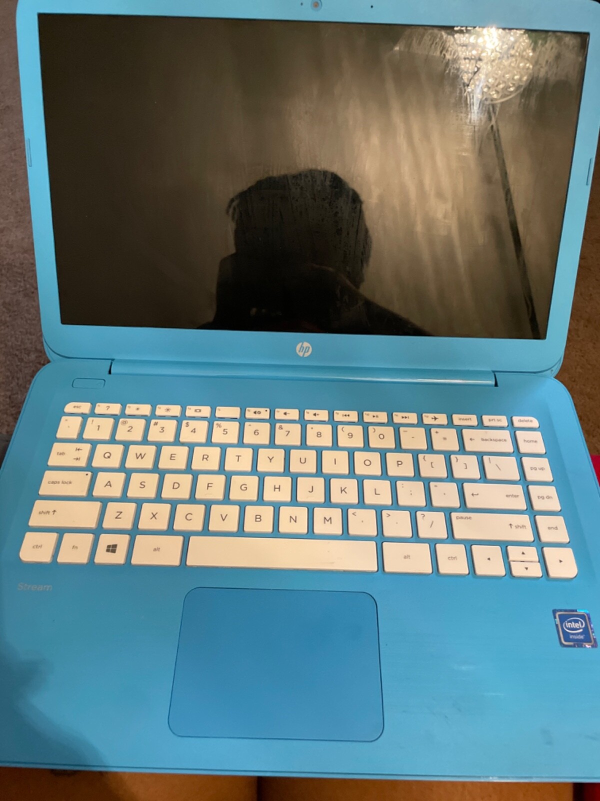HP Stream Laptop 14-ax0xx Win 10 Intel Celeron HDMI 4gb RAM 32gb Storage 14″
