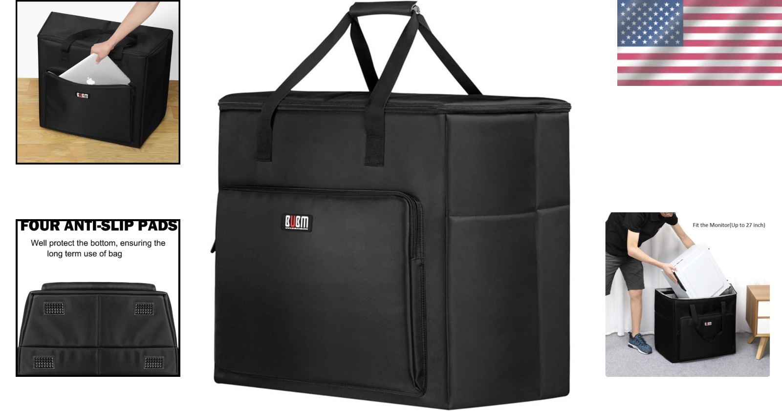 Carry Case for Desktop Computer Accessories