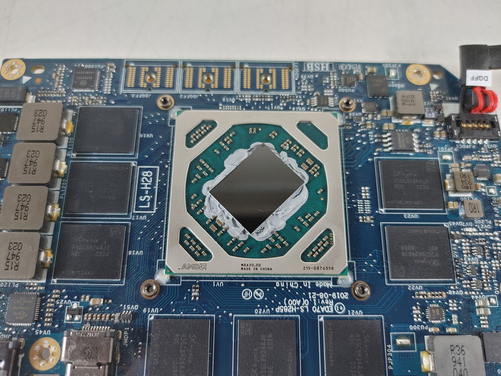 Dell Precision 7740 AMD Radeon Pro WX 7100 8 GB GDDR5 Laptop Video Card YRPP8