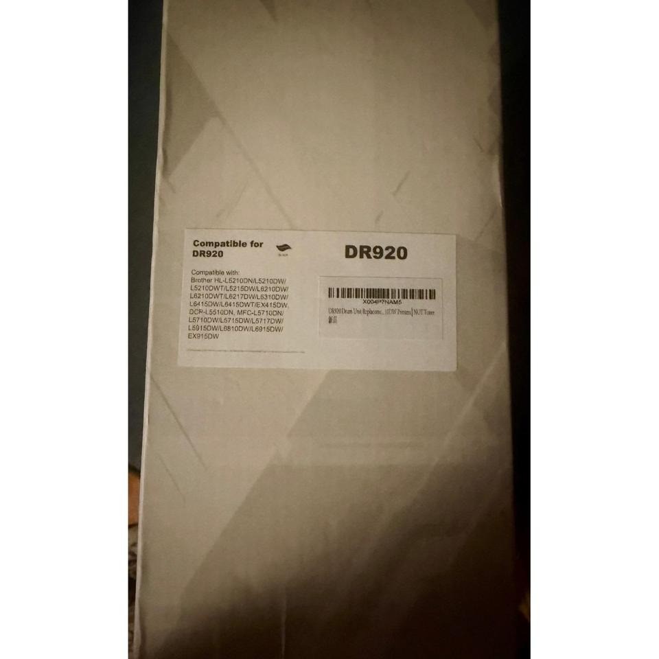 Premium Toner Cartridge DR920 Compatible for Brother Printers High Yield