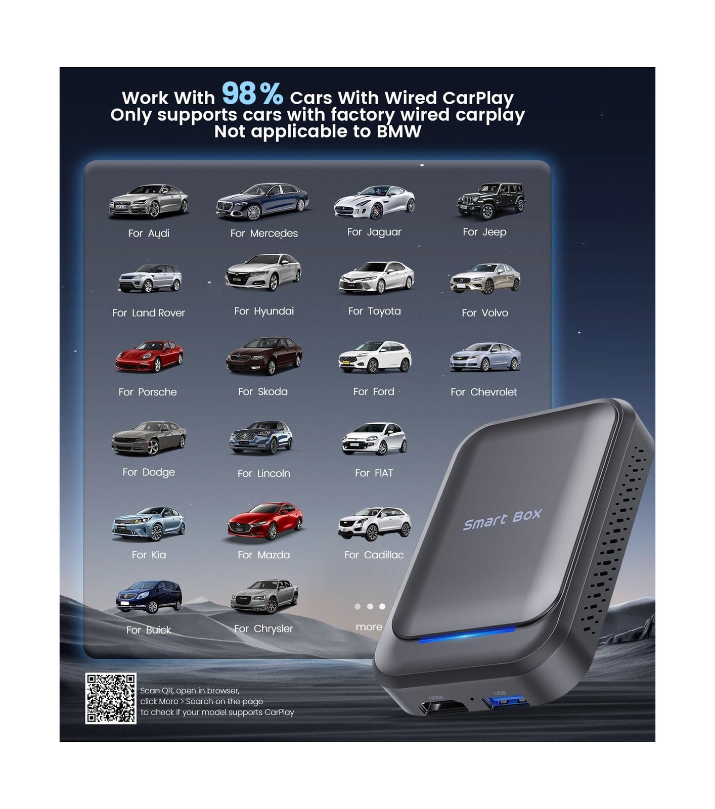 Magic Box 4.0, Magic Box for Car with Google Play/Netflix/YouTube/Google Map,…