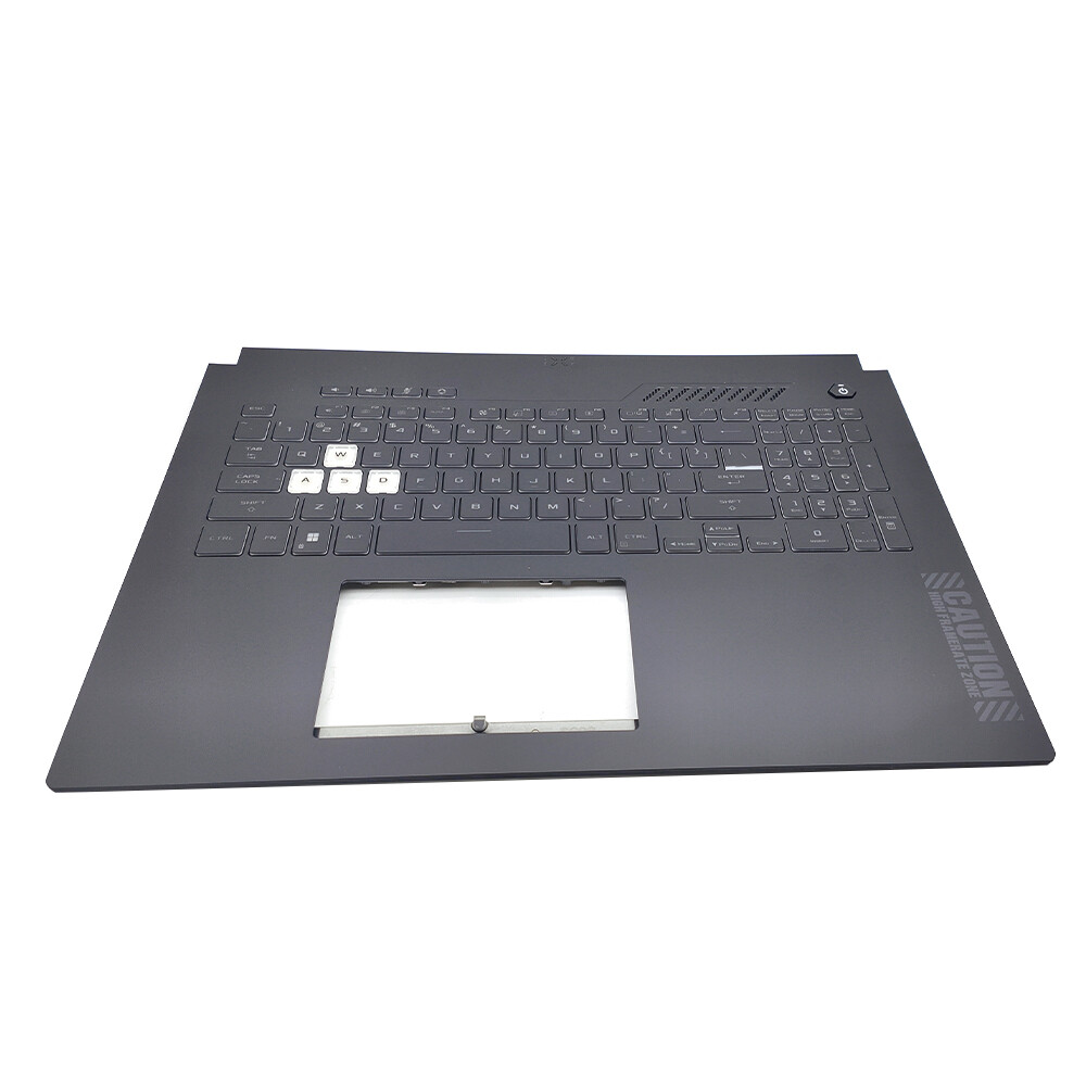 For ASUS TUF Gamig 3Puls FA707 FX707 FX707ZM Palmrest RGB Backlit Keyboard Black
