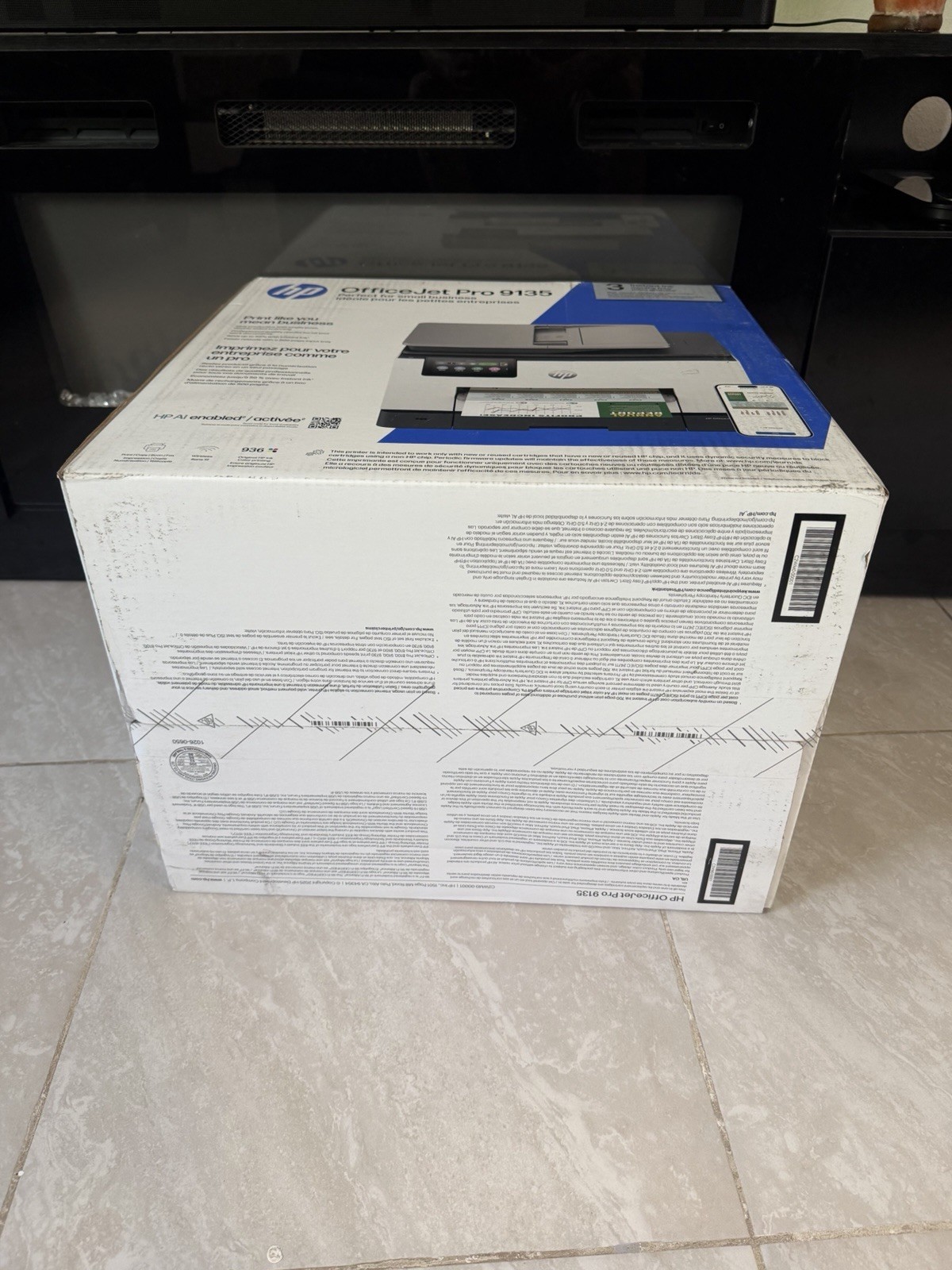 HP OfficeJet Pro 9135 All-in-One Wireless Inkjet Printer, Print, Scan, Copy, Fax