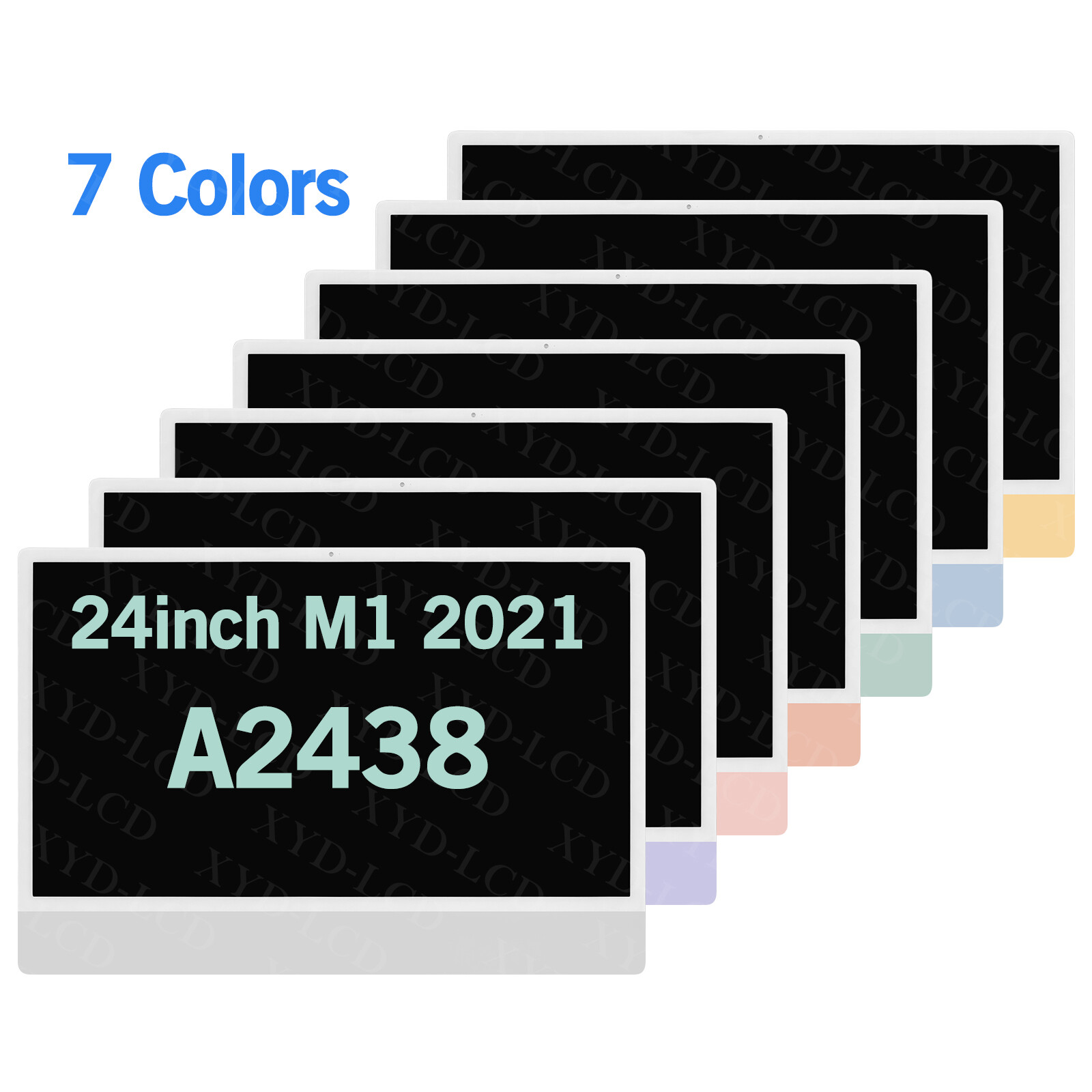 New For Apple iMac 24″ 2021 M1 A2438 Retina LCD Screen Display EMC 3663 Assembly