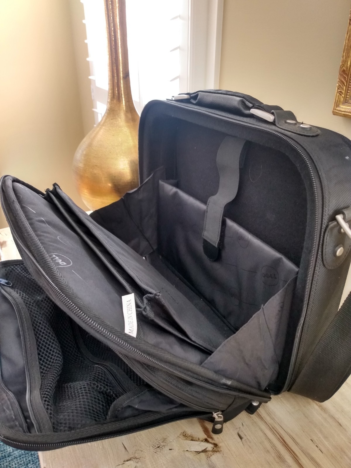 Dell Briefcase Laptop Case Computer Bag Padded Shoulder 15″ Computer