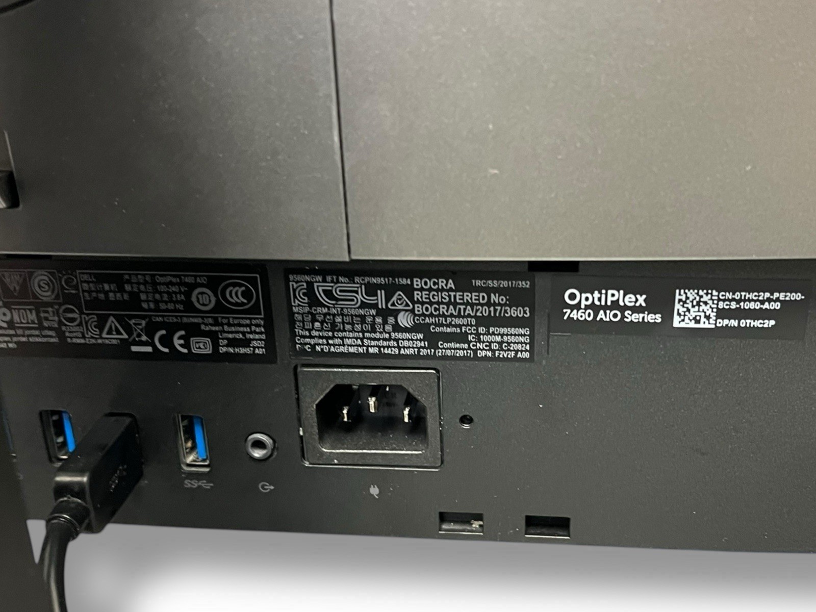Dell OptiPlex 7460 AIO i5-8500 3.00GHz 16GB 128GB SSD + 480GB SSD Win11 Pro