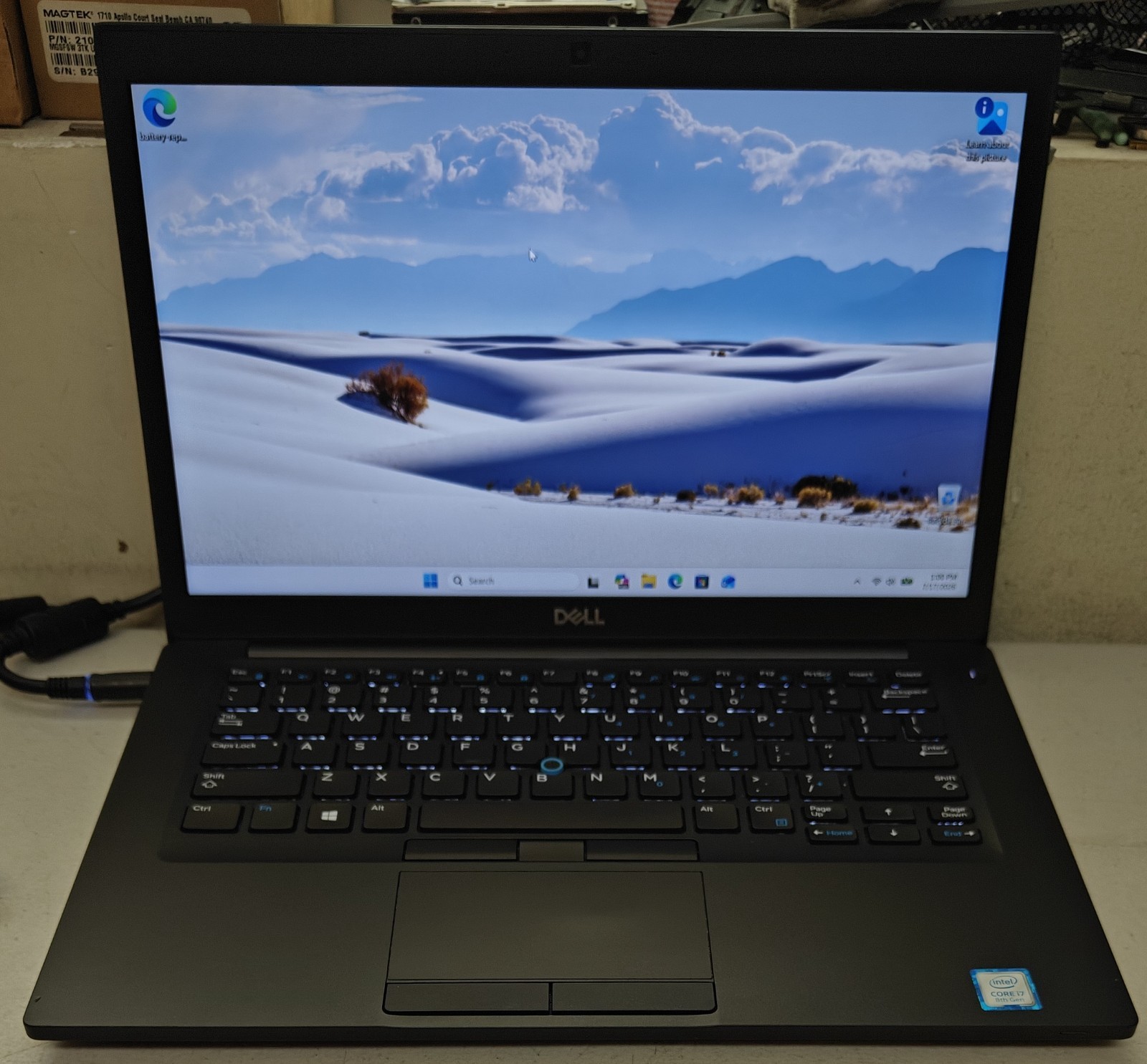 Dell Latitude 7490 Touch i7-8650u 1.9GHz, 16GB RAM, 256GB NVMe, Windows 11 Pro