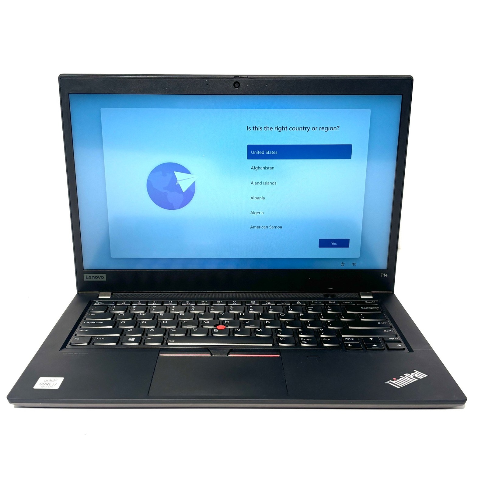 Lenovo ThinkPad T14 14″ FHD 1.8GHz i7 8GB RAM 256GB SSD Windows 11 Pro