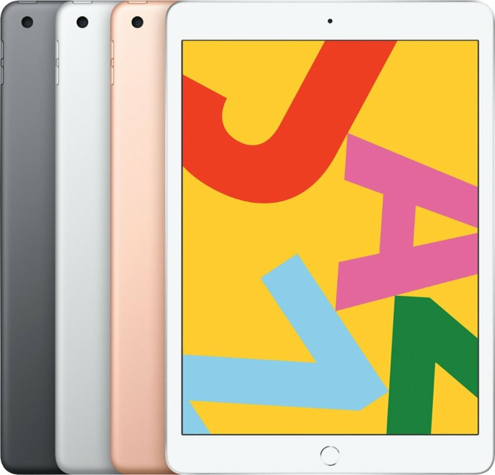 Apple iPad (7th Gen) 10.2″ – (2019 Model)-32GB 128GB WiFi or Cellular -Very Good
