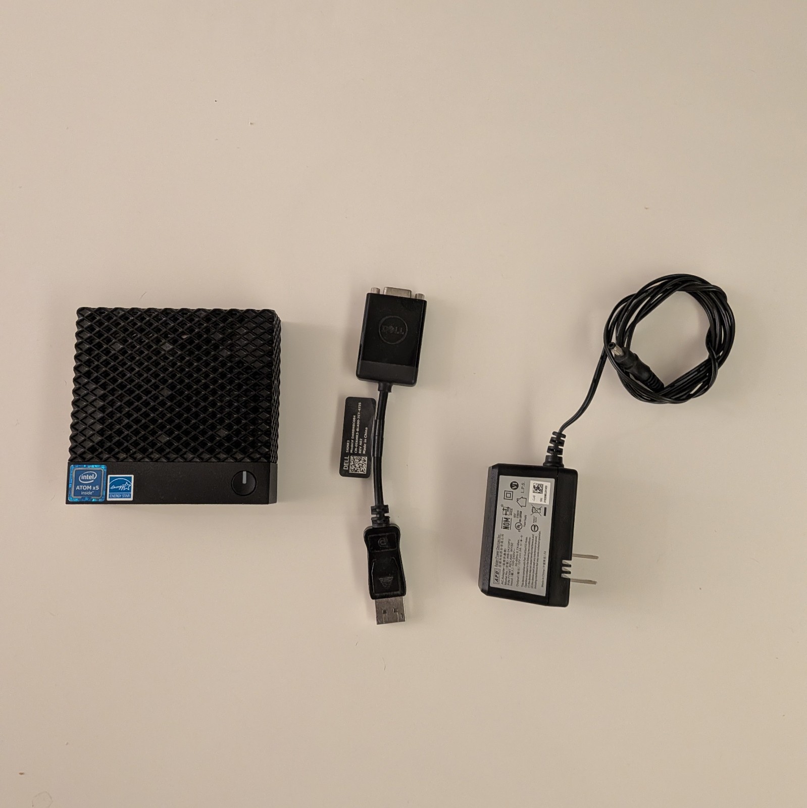 Dell Wyse 3040 N10D Atom Thin Client | 16GB eMMC 2GB RAM | AC & Monitor Adapter