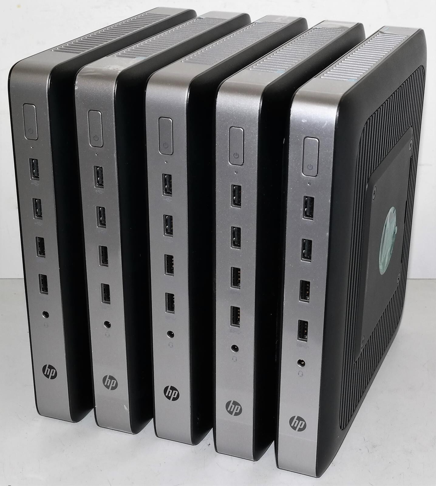Lot of 5 HP Thin Client T630 AMD GX-420GI 2.0GHz 8GB, 128GB SSD, Windows 11 pro