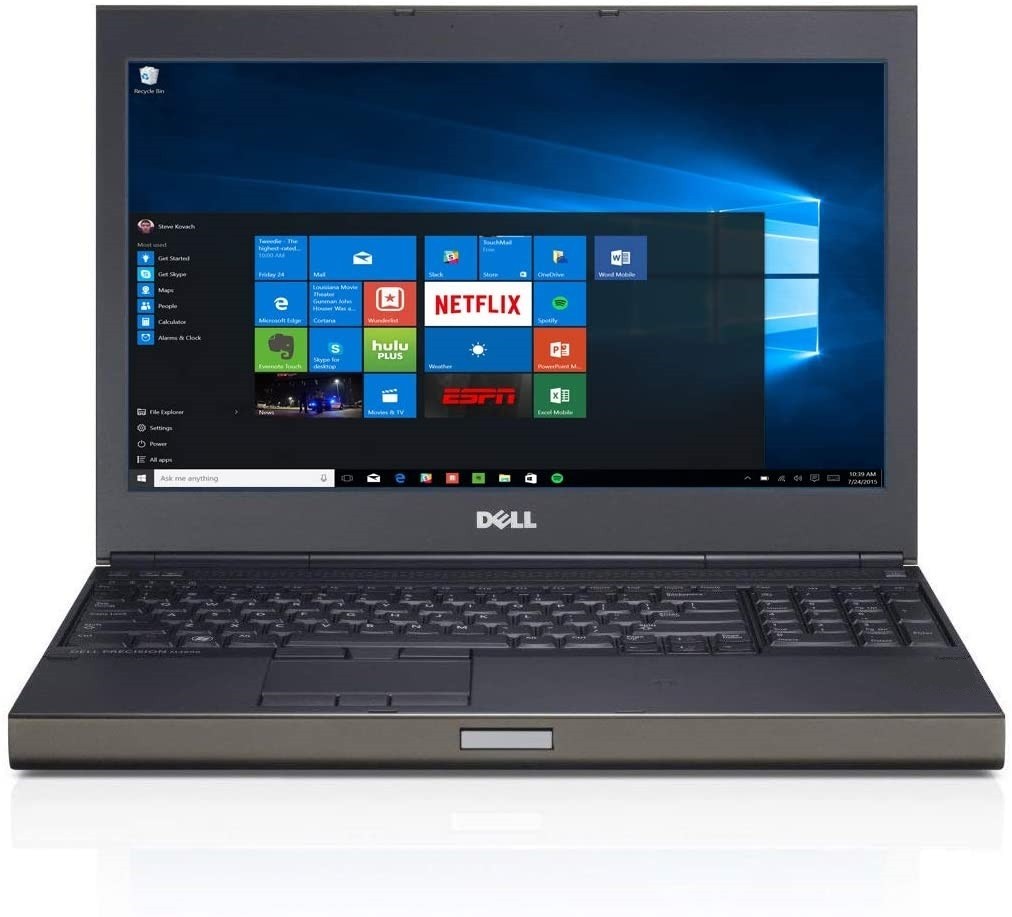 17.3″ Dell Gaming Laptop PC: i7-4800MQ! 16GB RAM – 512GB SSD! Windows 10!