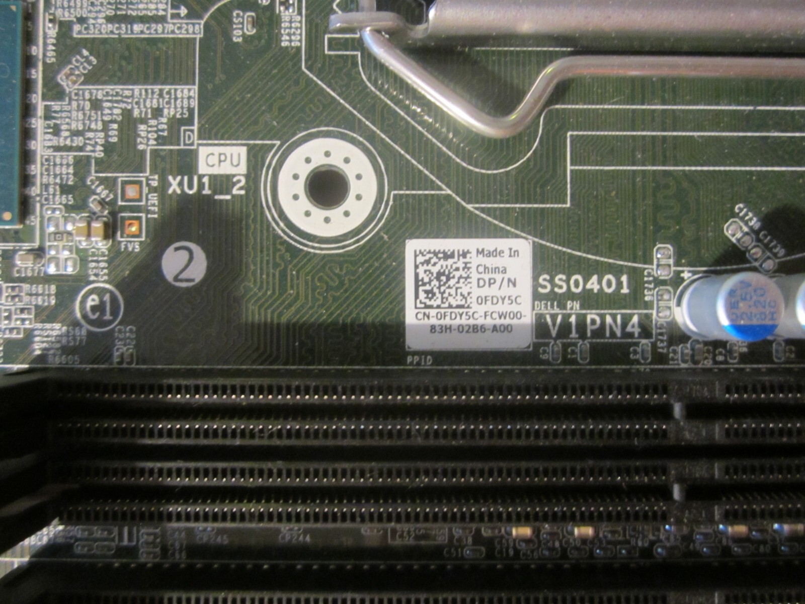 Dell OptiPlex 5050 SFF DDR4 LGA1151 Small form factor Motherboard FDY5C 0FDY5C
