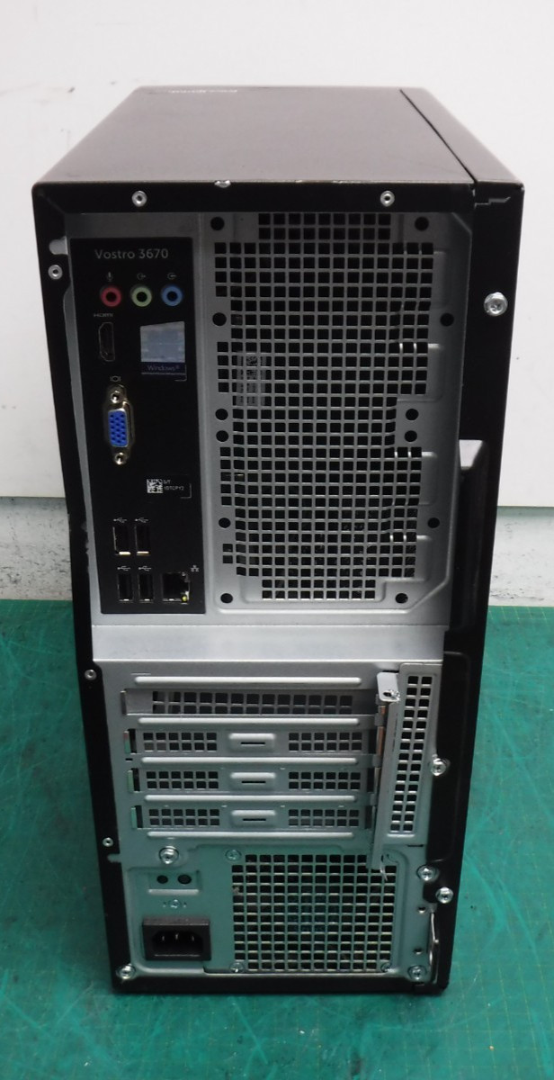 Dell Vostro 3670 Tower PC | Intel i7‑8700 3.2GHz | 8GB RAM | No HDD/OS | 1DTCPY2