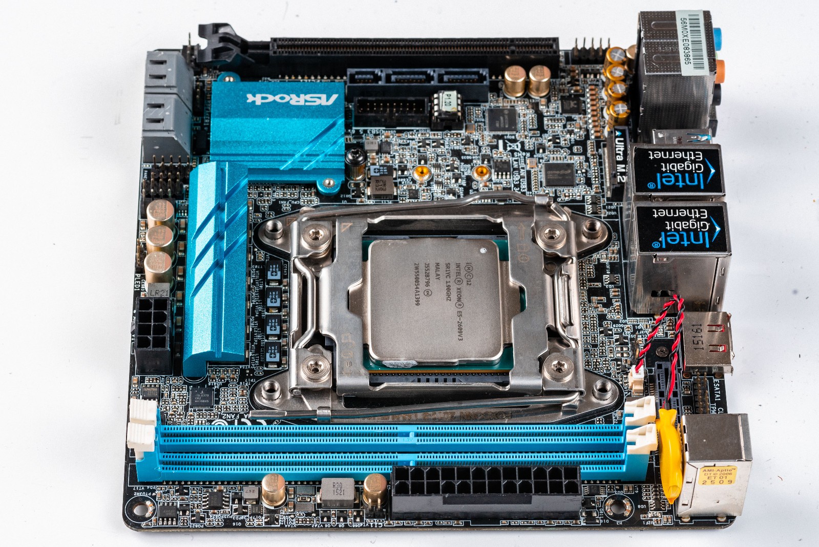 ASRock X99E-ITX/ac LGA2011-3 Mini ITX X99 Motherboard DDR4 Xeon Dual LAN M.2