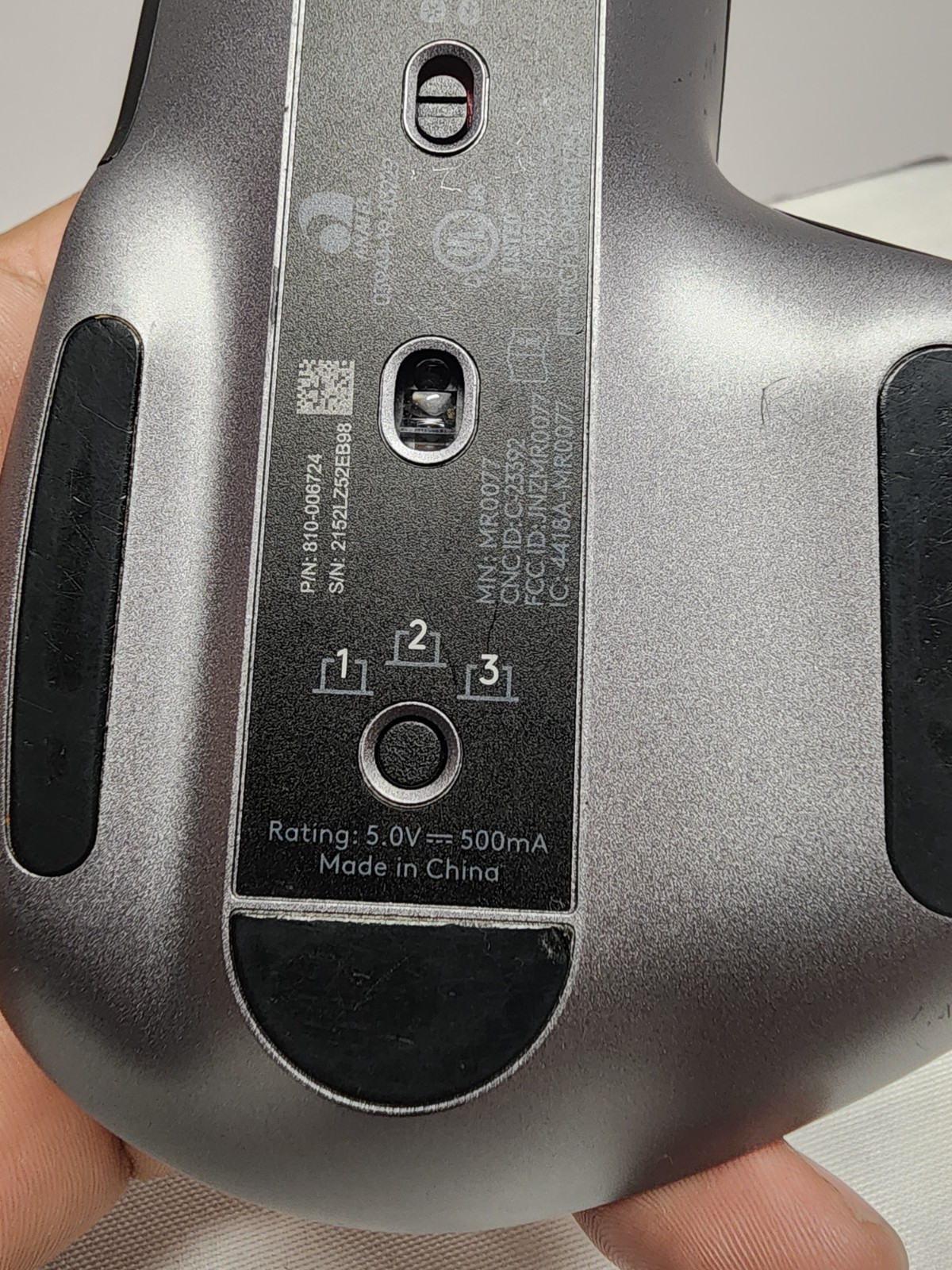 Logitech MX Master 3 For Mac Wireless Mouse – Black