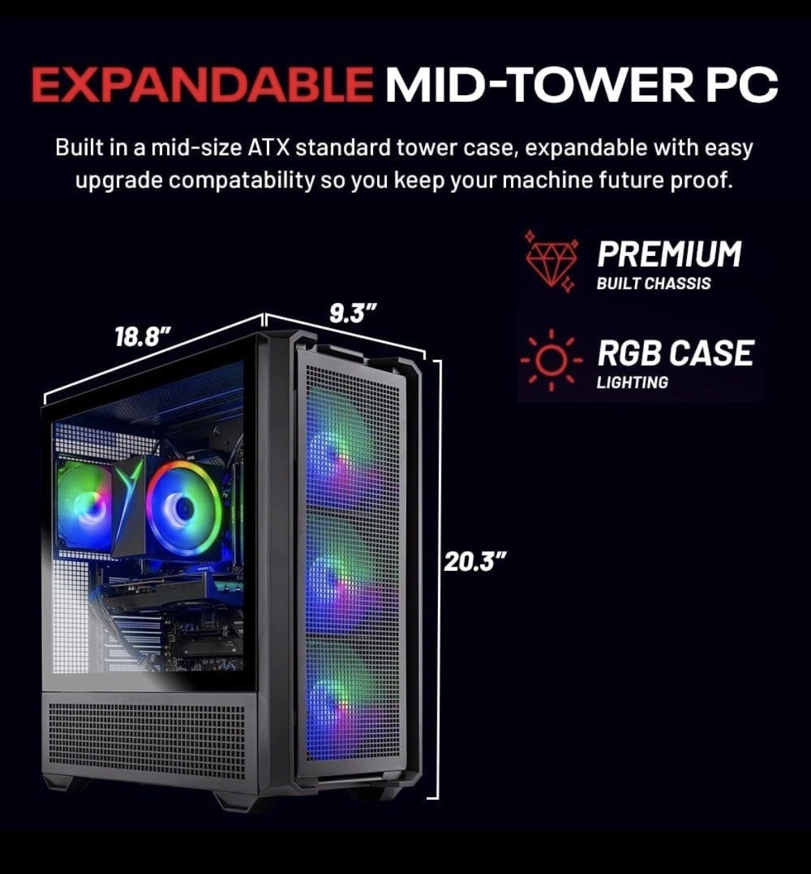 Skytech Gaming 27-in Edge Ryzen7 32GB / 1TB RTX 5060