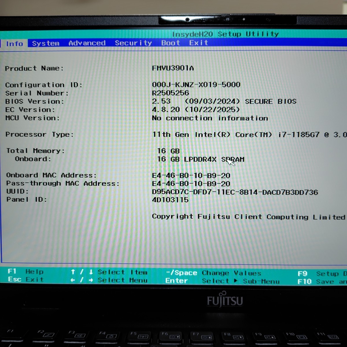 Fujitsu LIFEBOOK U9311/H i7-1185G7 16GB 512GB SSD 13.3″ FHD LTE Win11 ENG Tested