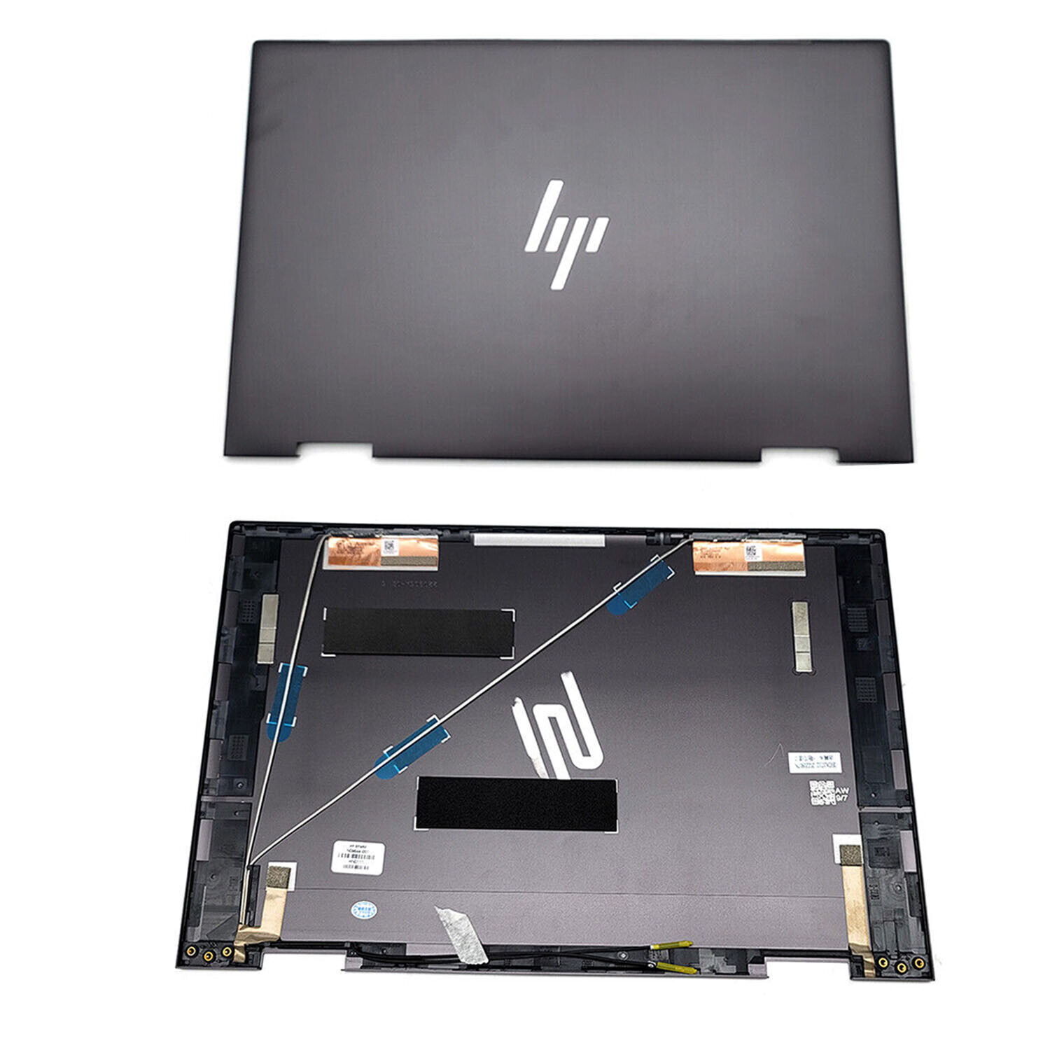 New LCD Back Cover/ Hinges For HP ENVY X360 15-EW 15-EY N09645-001 N09644-001 US