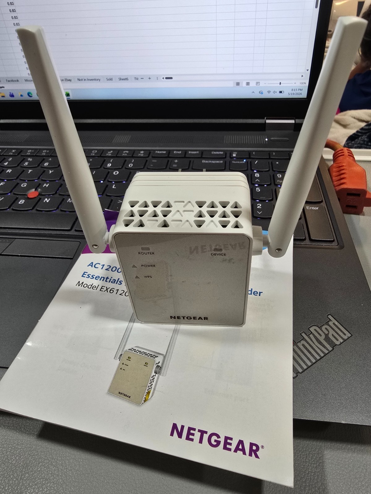 NETGEAR AC1200 Wi-Fi Range Extender – EX6120