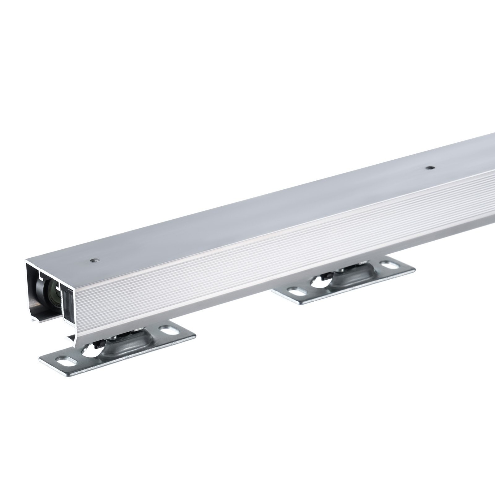 Sliding Pocket Door Hardware Track Kit, 4.73 ft Heavy Duty Pocket Door Hardware