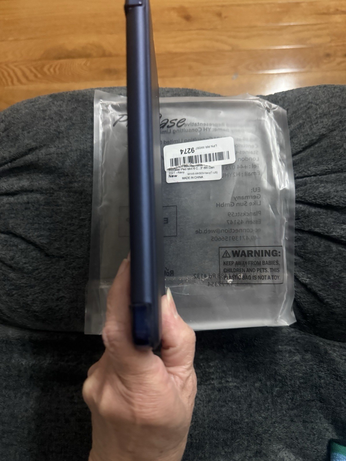 Smart Case for iPad Mini 7 A17 Pro 2024/iPad Mini 6 2021 8.3 inch iPad Mini 7th