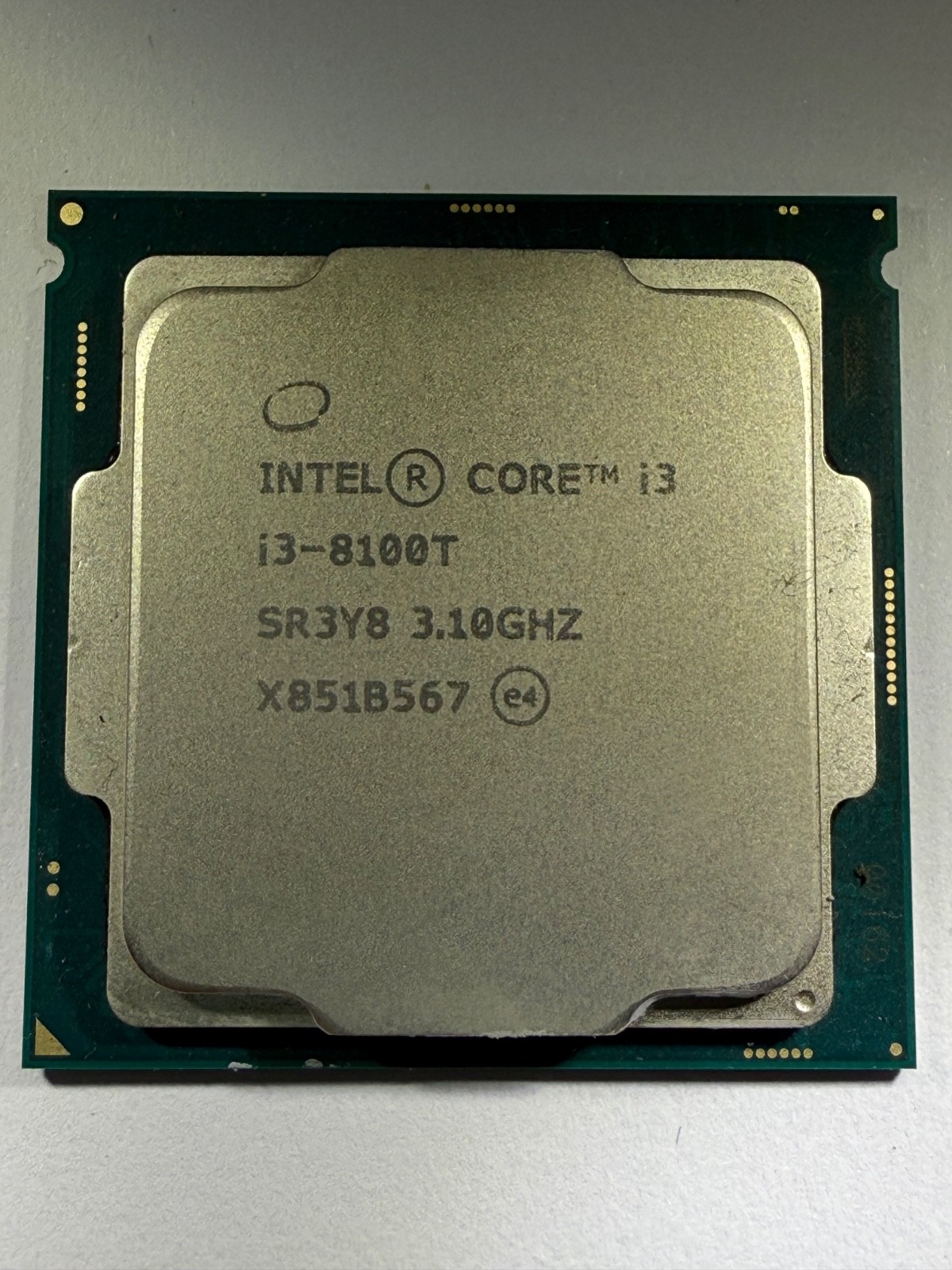 Intel Core i3-8100T SR3Y8 3.10GHz Core i3 Desktop CPU Processor