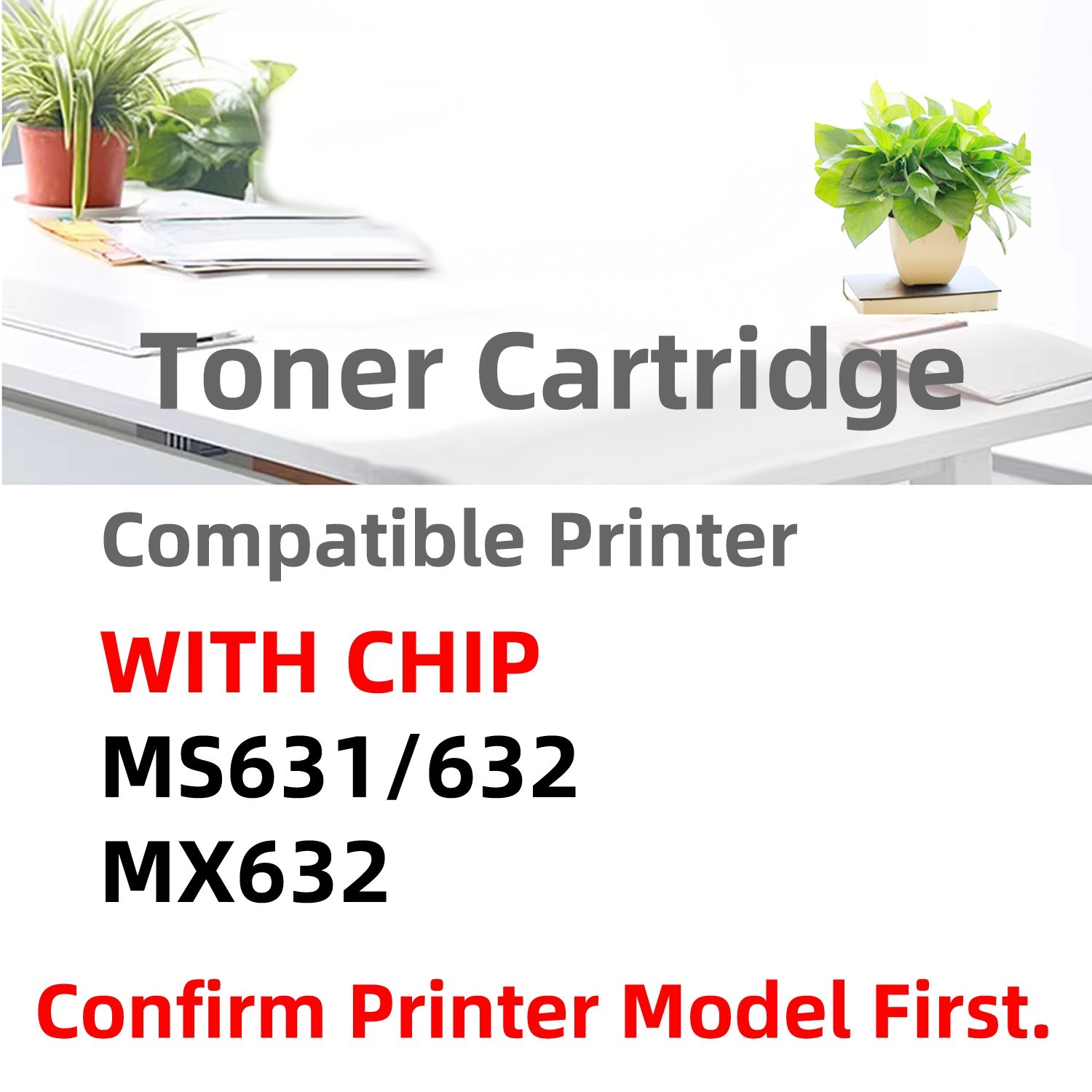 MS631 MS632 MX632 Toner Cartridge Compatible for Lexmark 66S1X00 MS631dw MS632dw