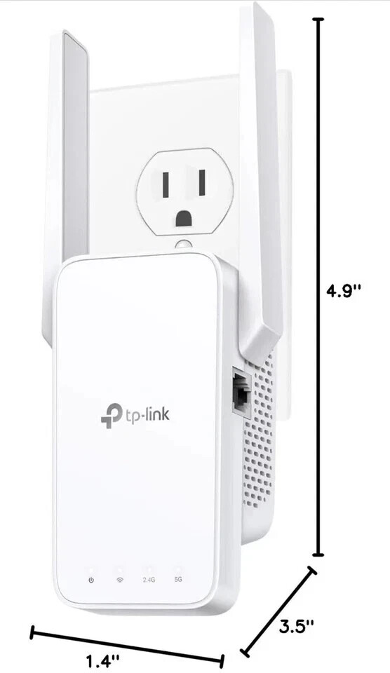 TP-Link RE315 Wi-Fi OneMesh Extender, 1.2Gbp booster, Dual Band AC1200