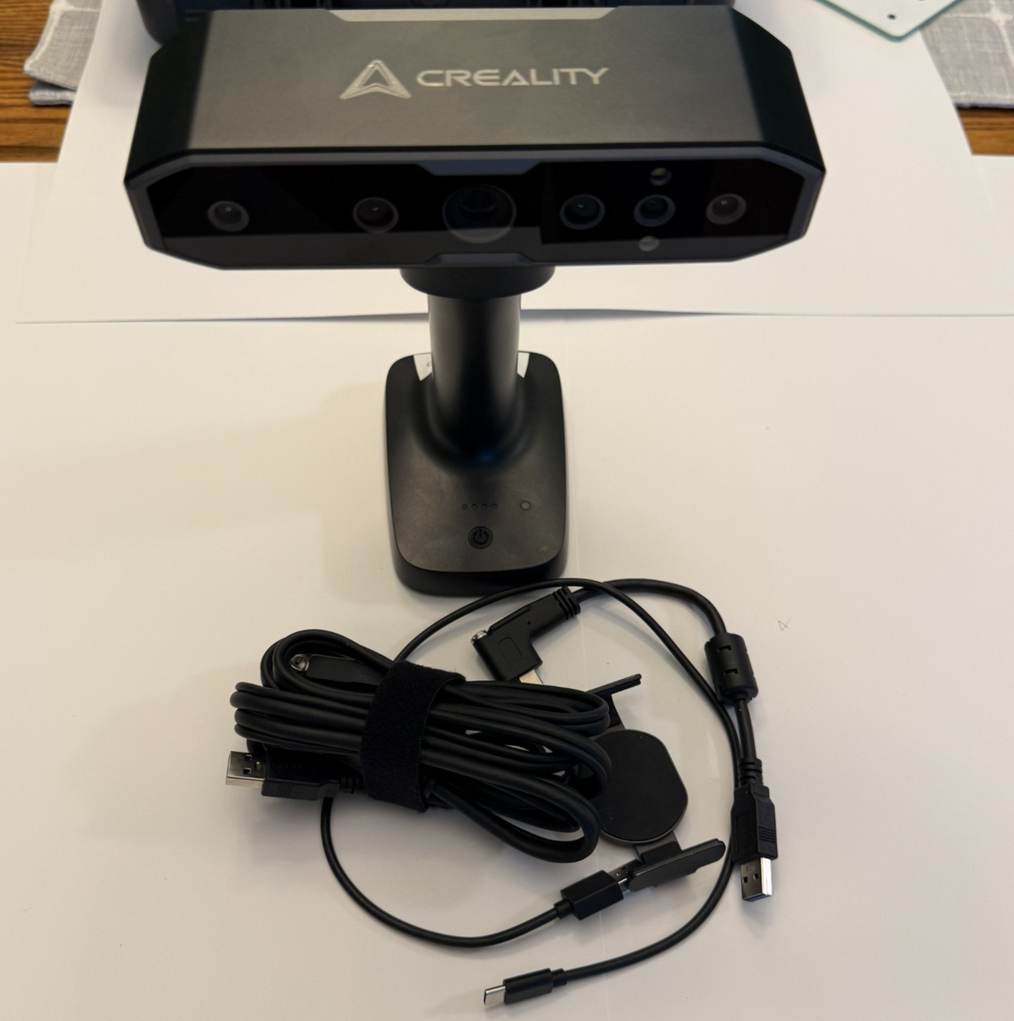 Creality CR-Scan Otter 3D Scanner w/ Scan Bridge Mint Cond Full Kit Hard Case