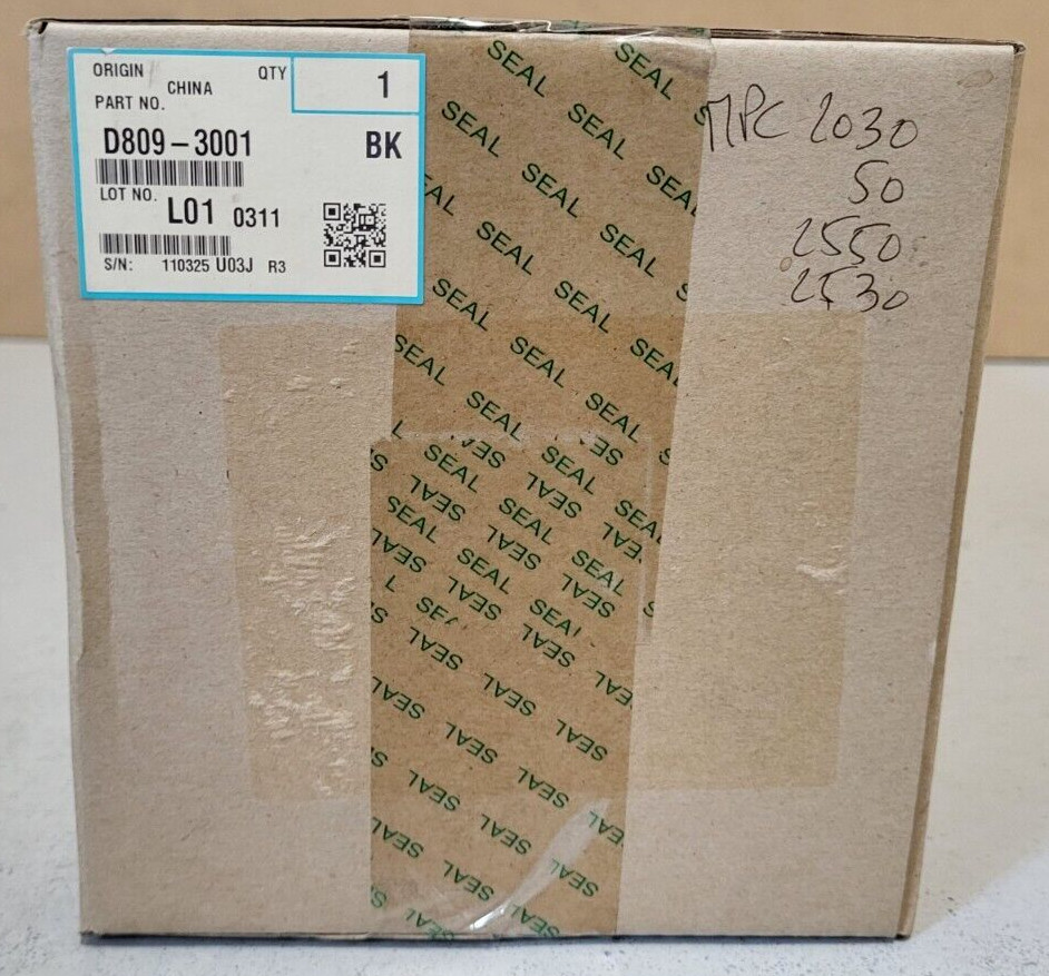 Developer Unit Ricoh D809-3001 Black New Original Packaging Original Aficio MP C2030 VAT