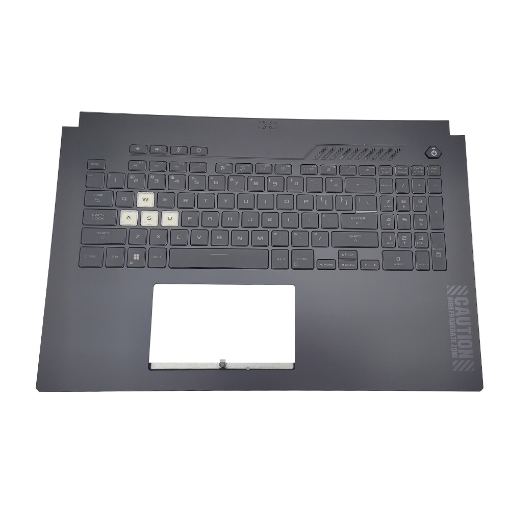 For ASUS TUF Gamig 3Puls FA707 FX707 FX707ZM Palmrest RGB Backlit Keyboard Black
