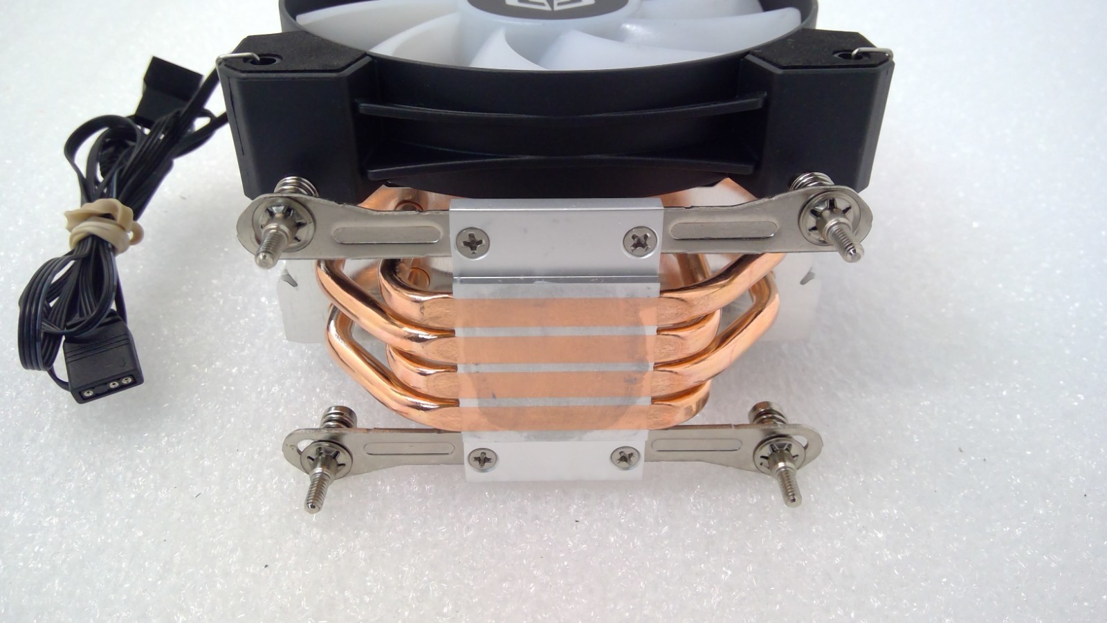 CyberPowerPC CPU Air Cooler 4Heatsink 120mm ARGB Fan Intel AMD Pull