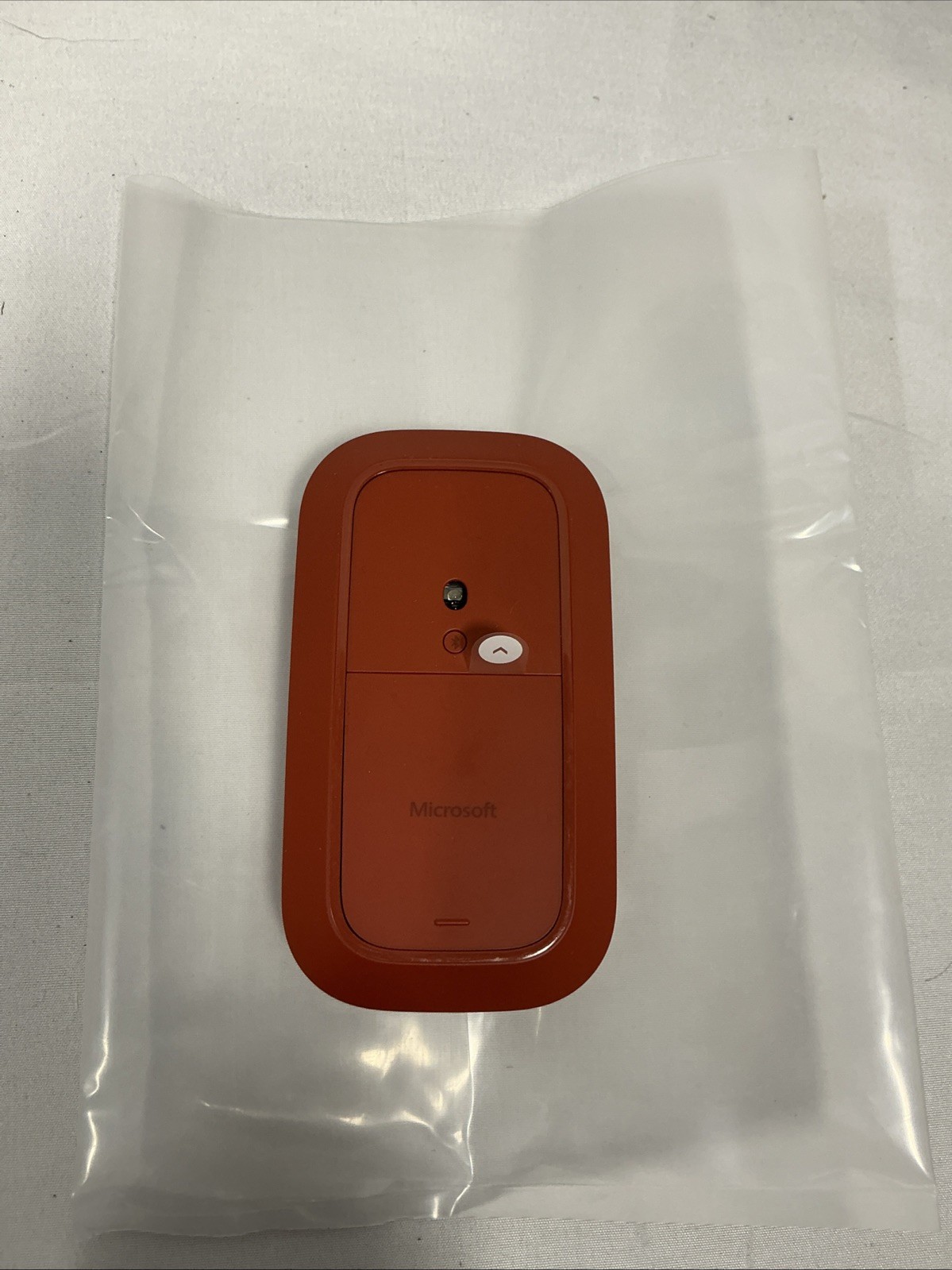 Microsoft Modern Mobile Mouse Orange Bluetooth Wireless No Box