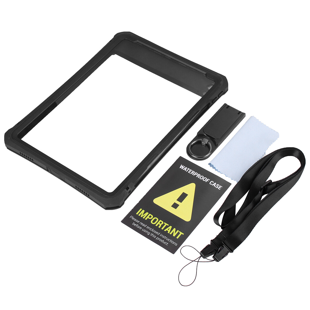 For iPad 9th/8th/7th Generation 10.2 Case Waterproof Shockproof Underwater Cover